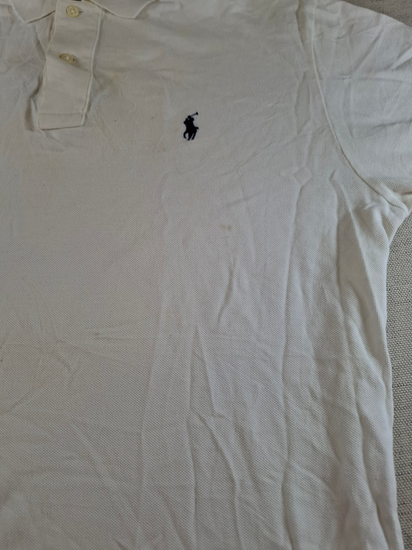 001292 Polo Ralph Lauren Polo shirt size M White