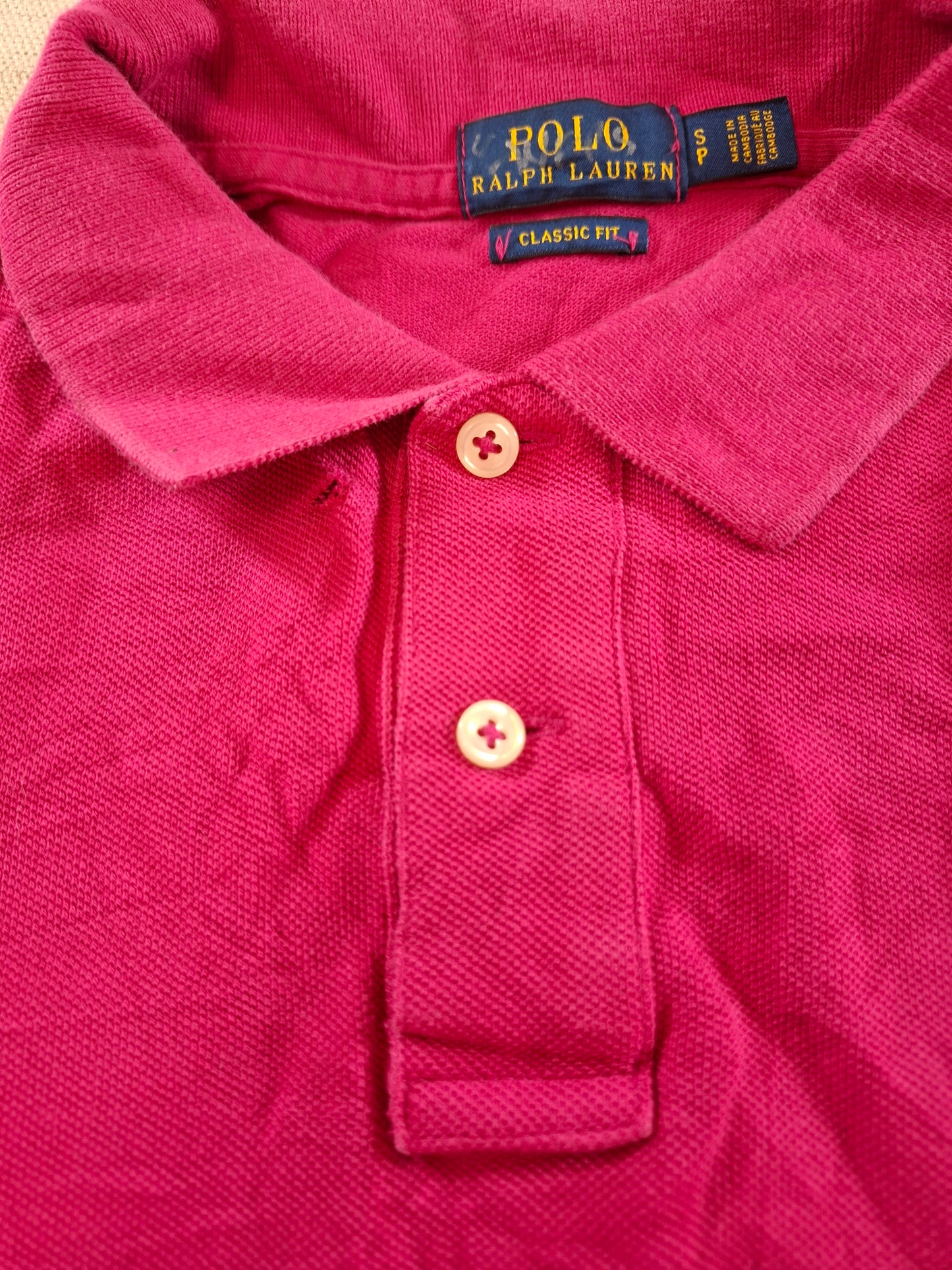 001293 Polo Ralph Lauren Polo shirt size S Purple