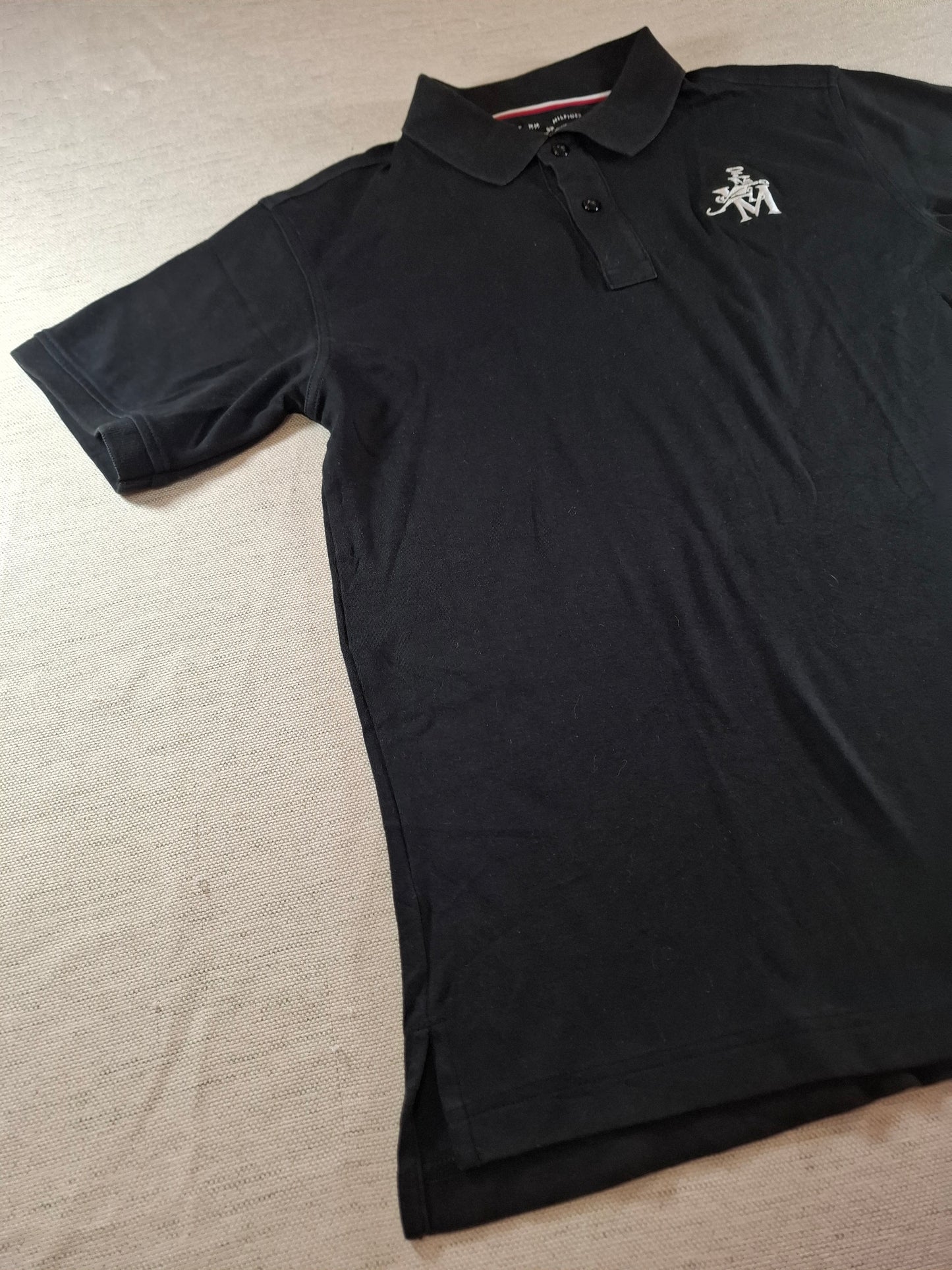 001294 Tommy Hilfiger Polo shirt size S Black