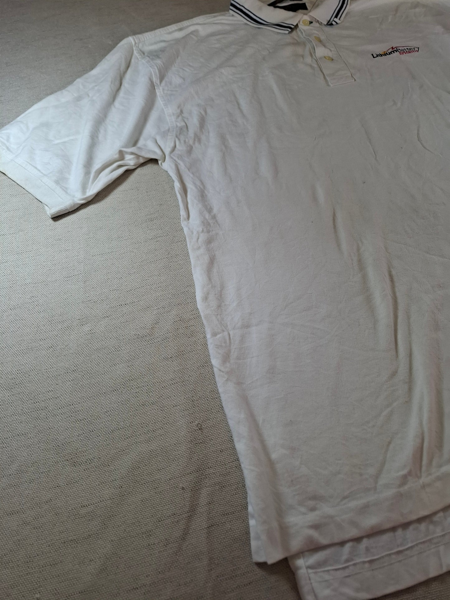 001295 Tommy Hilfiger Polo shirt size XL White
