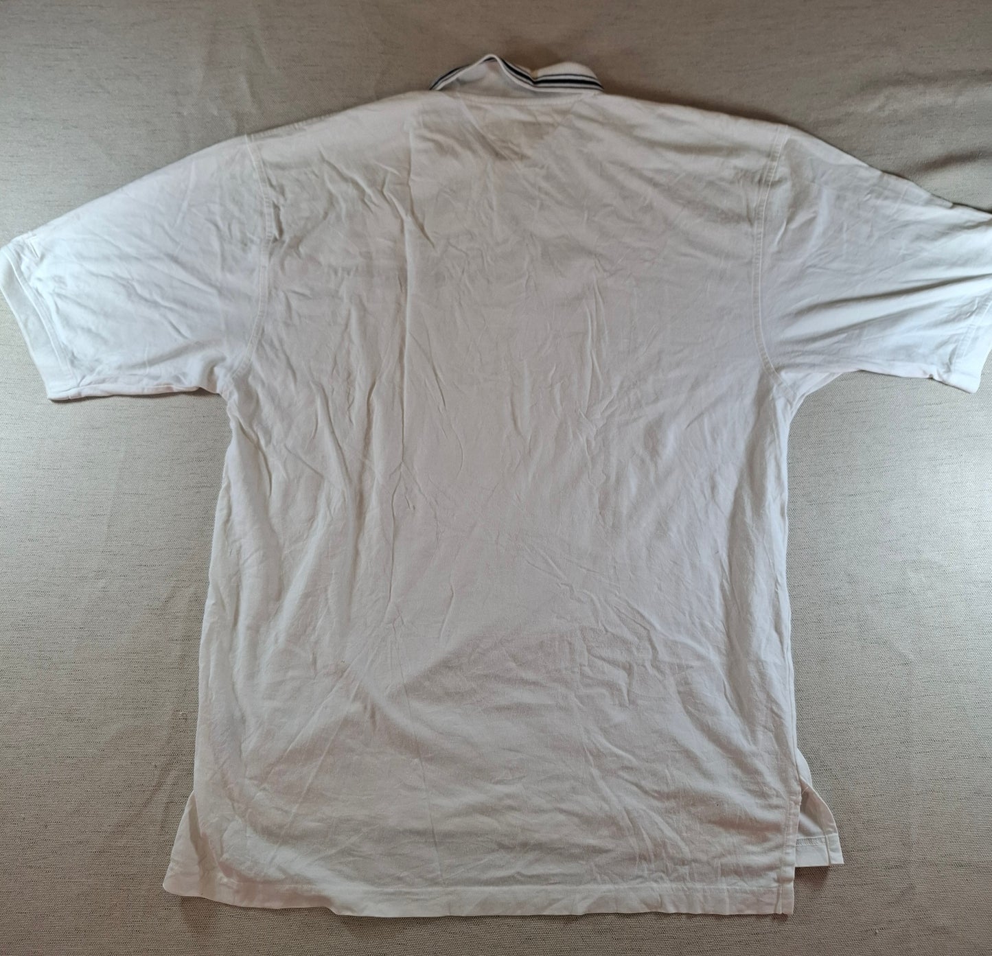 001295 Tommy Hilfiger Polo shirt size XL White