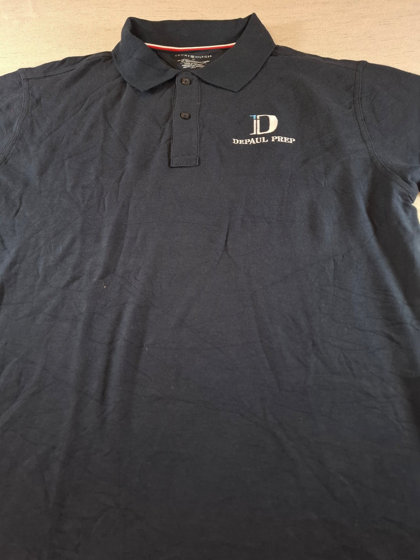 001296 Tommy Hilfiger Polo shirt size M Navy