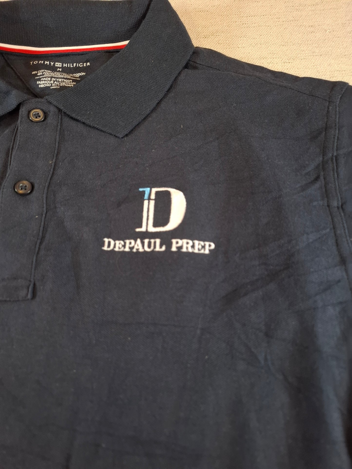 001296 Tommy Hilfiger Polo shirt size M Navy