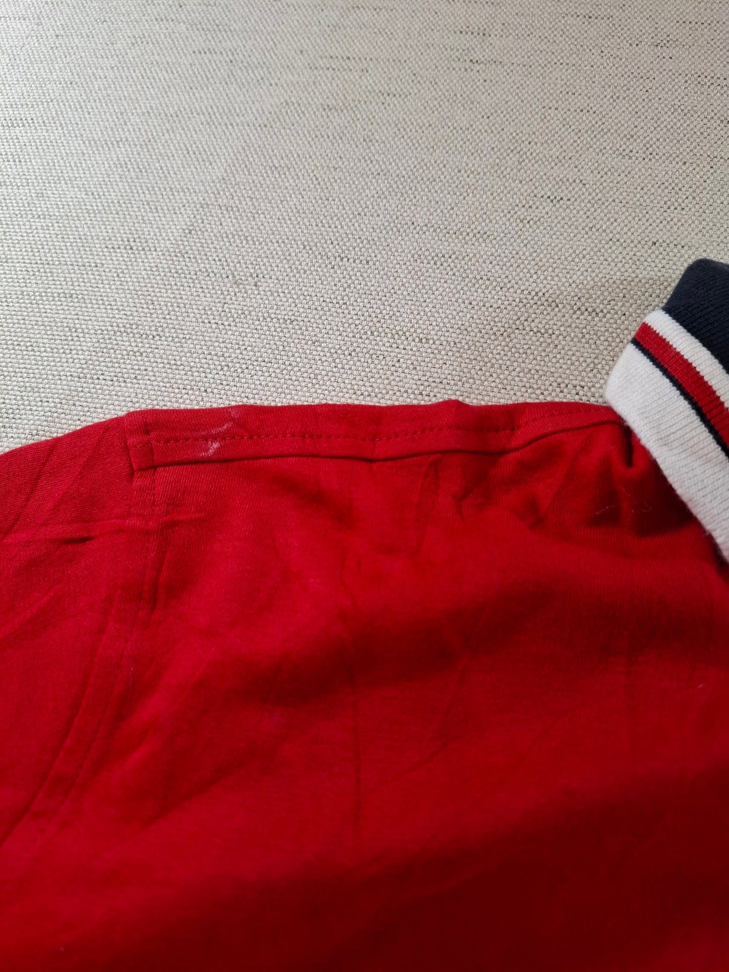 001297 Tommy Hilfiger Polo shirt size L Red
