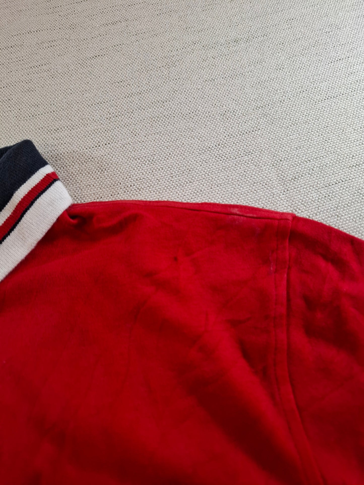 001297 Tommy Hilfiger Polo shirt size L Red