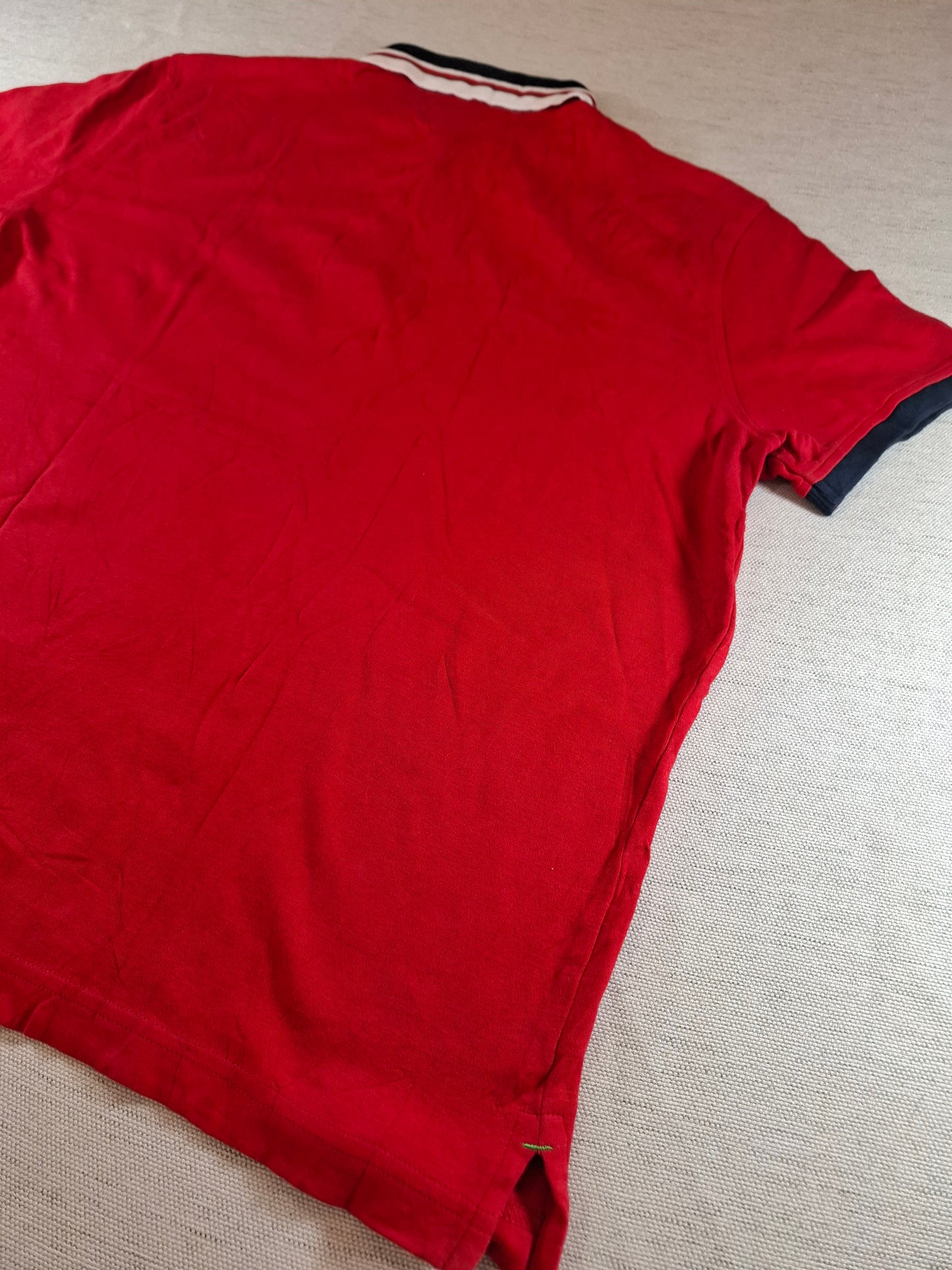 001297 Tommy Hilfiger Polo shirt size L Red