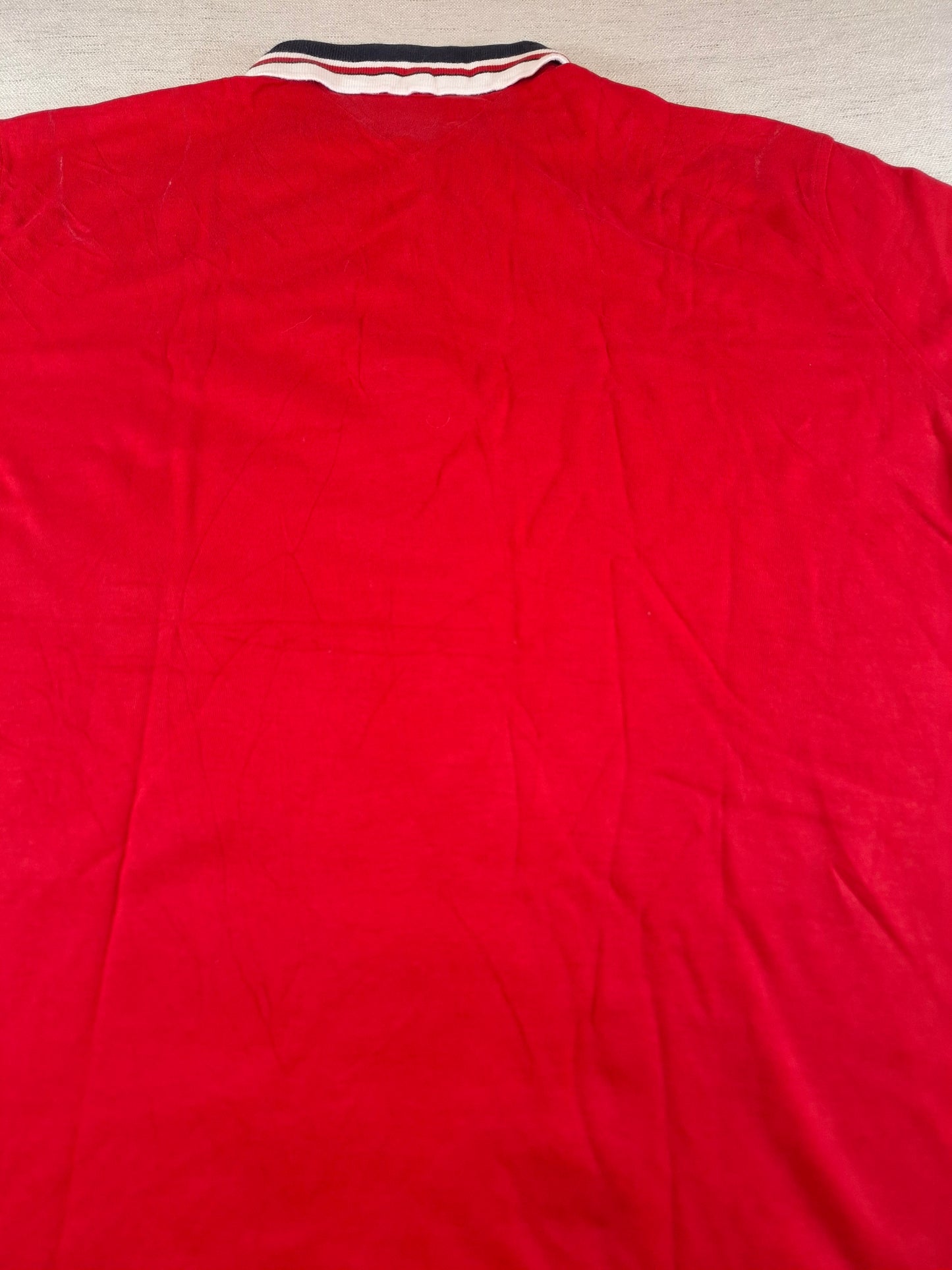 001297 Tommy Hilfiger Polo shirt size L Red