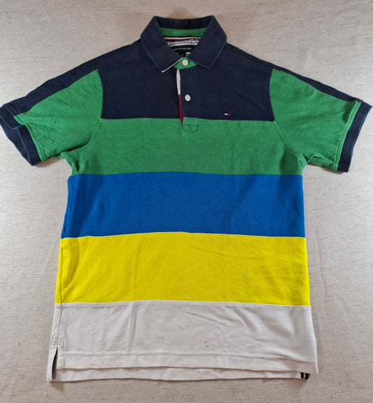 001300 Tommy Hilfiger Polo shirt size XS Multicolor stripes