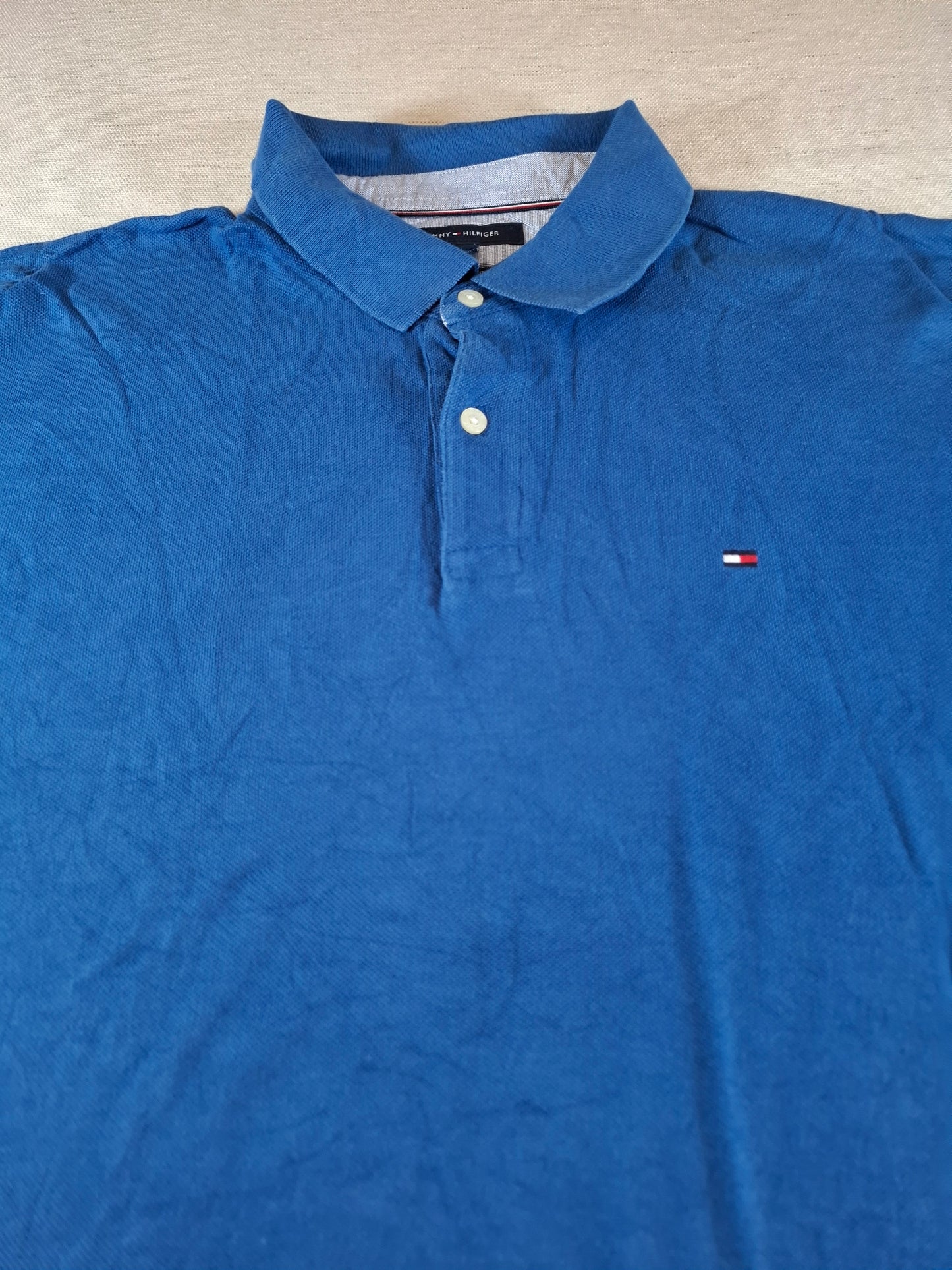 001301 Tommy Hilfiger Polo shirt size XL Blue