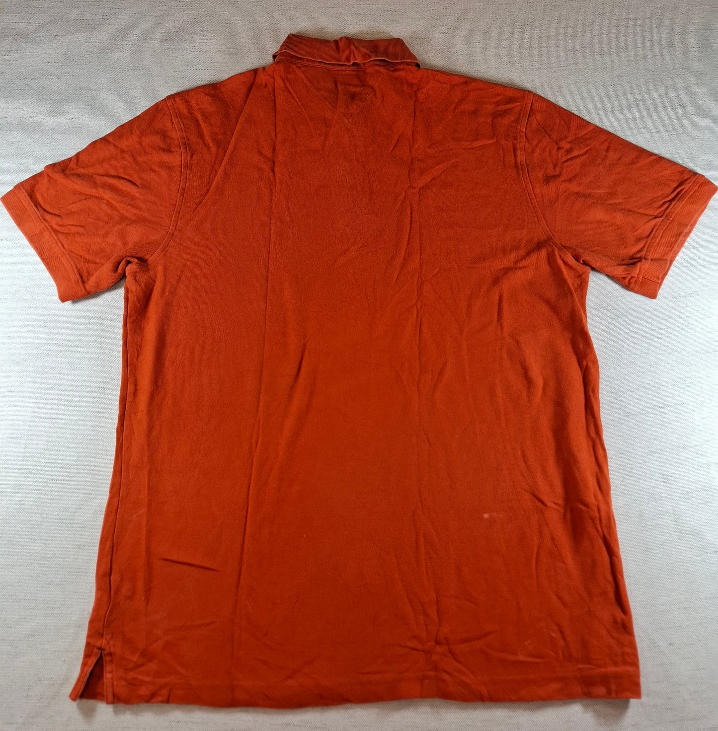 001303 Tommy Hilfiger Polo shirt size XL Orange
