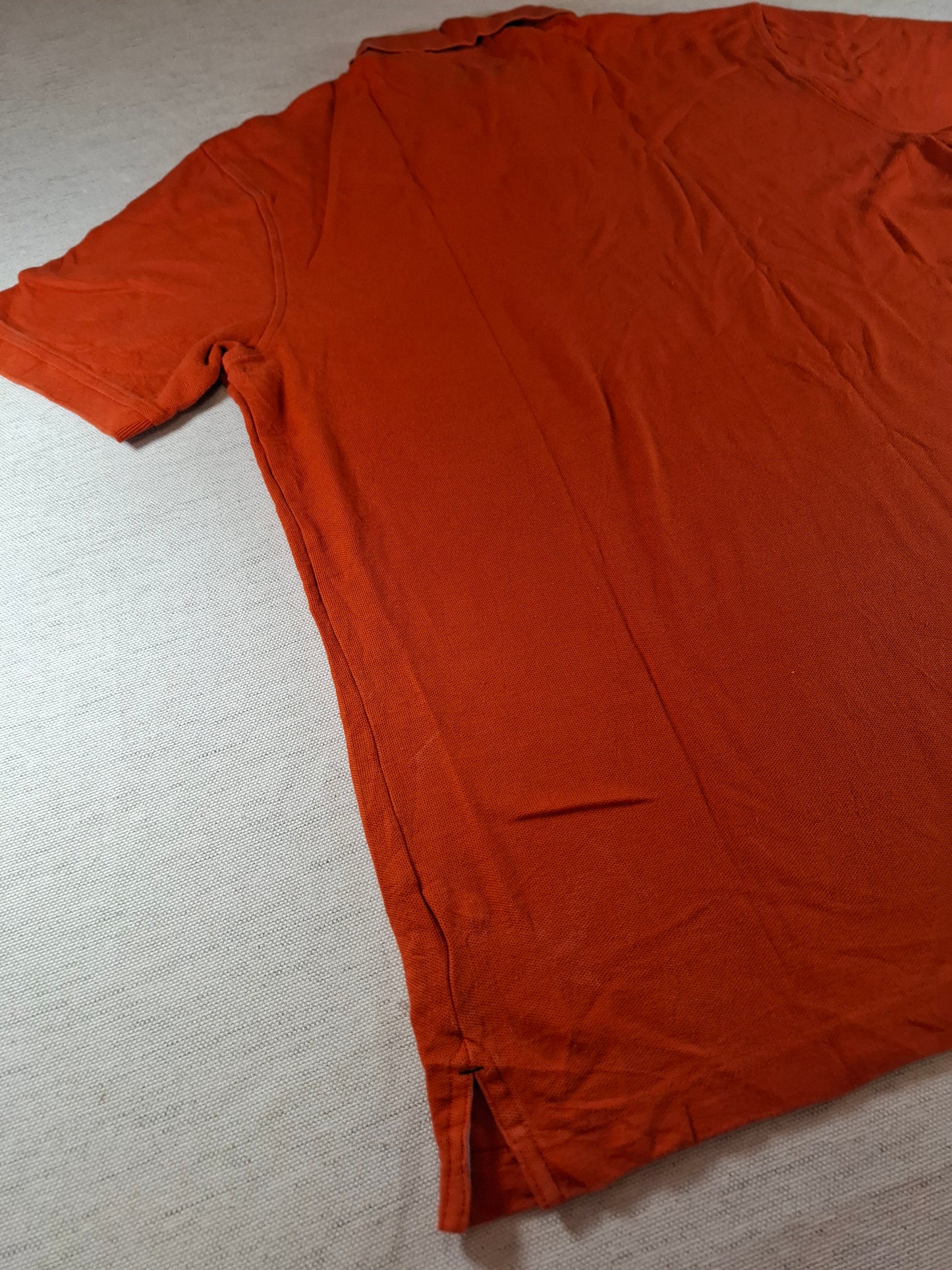001303 Tommy Hilfiger Polo shirt size XL Orange