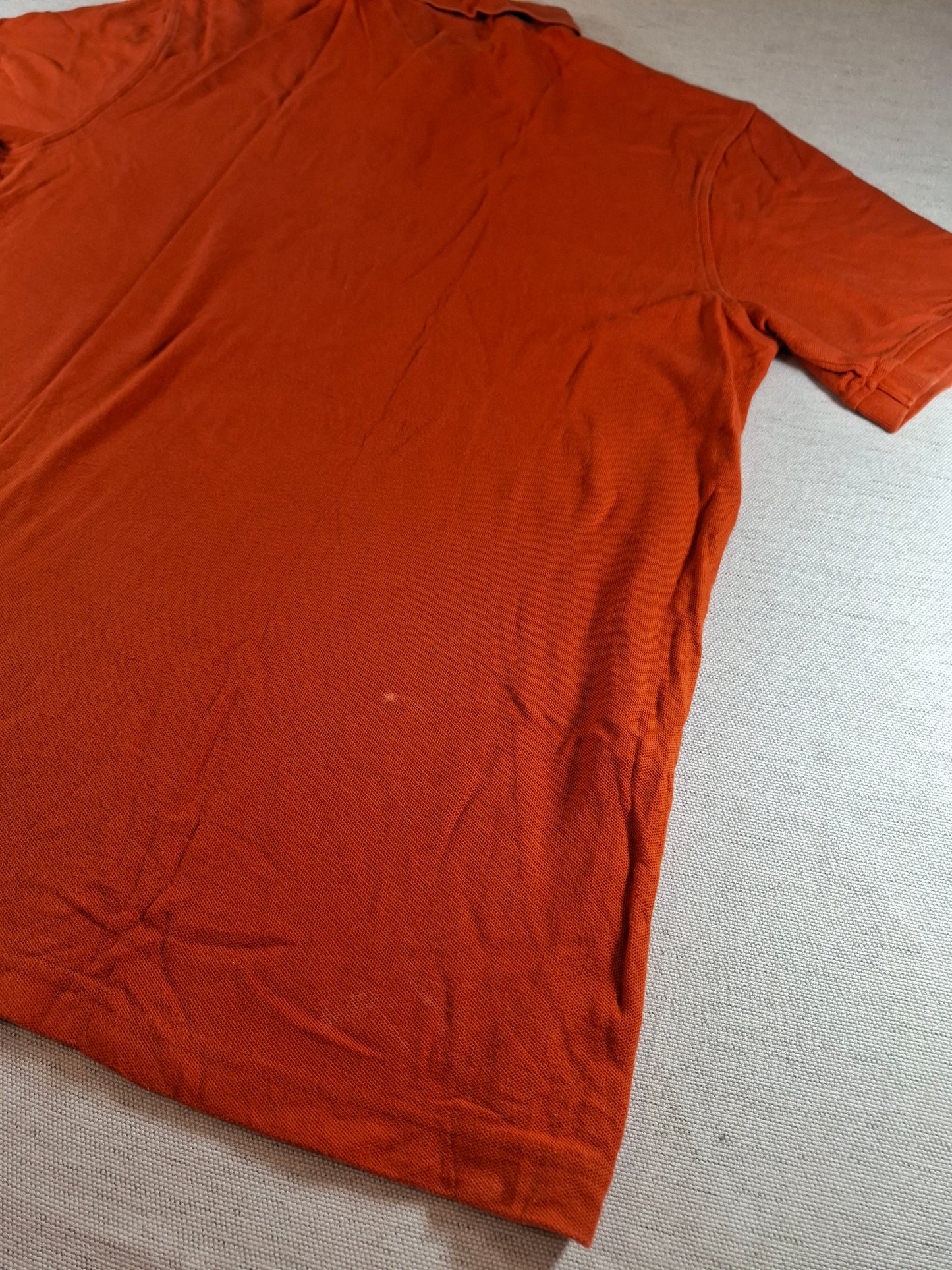 001303 Tommy Hilfiger Polo shirt size XL Orange