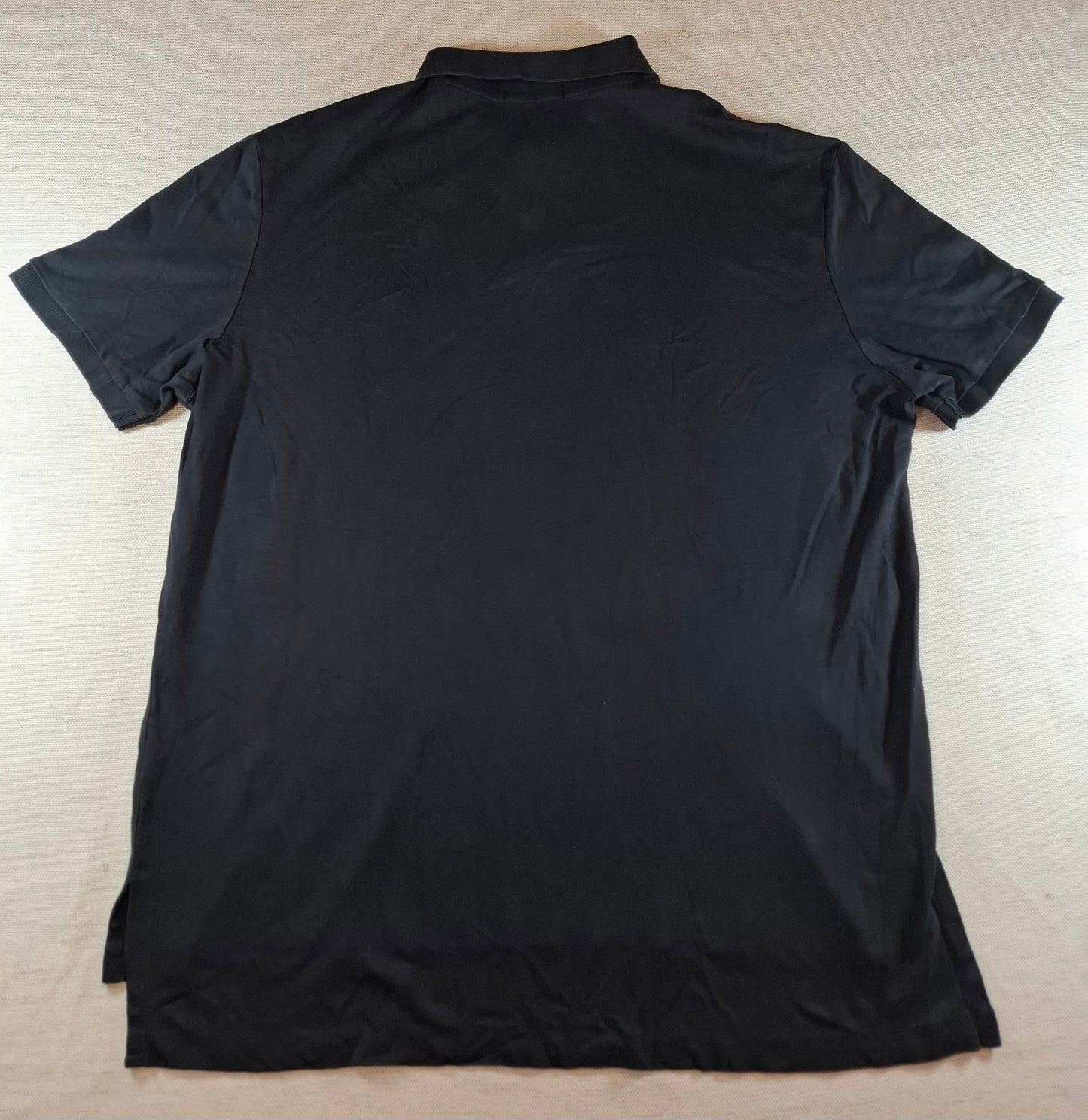 001305 Polo Ralph Lauren Polo shirt size XL Black pima soft touch