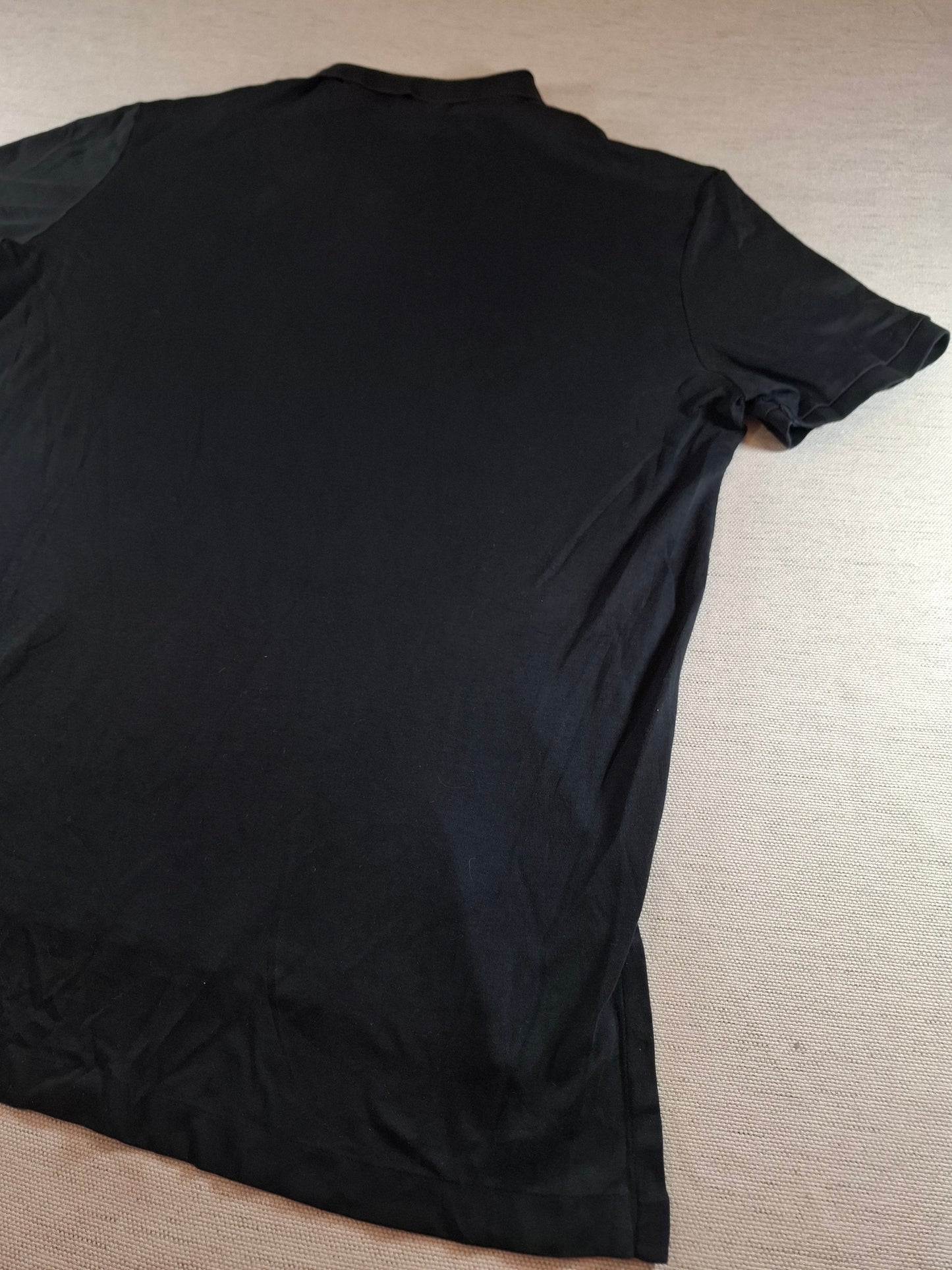 001305 Polo Ralph Lauren Polo shirt size XL Black pima soft touch
