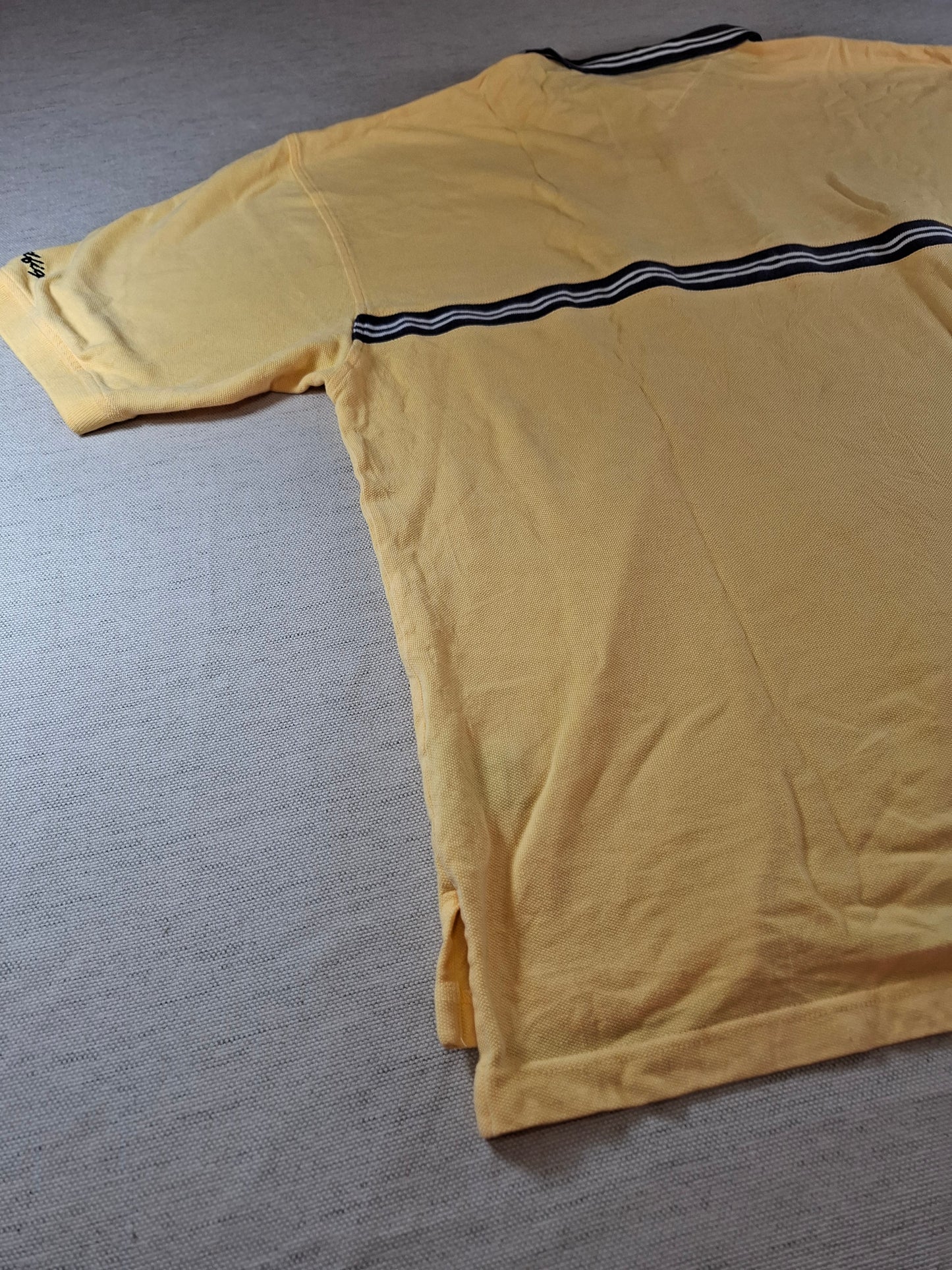 001306 Tommy Hilfiger Polo shirt size XXL Yellow/ Navy