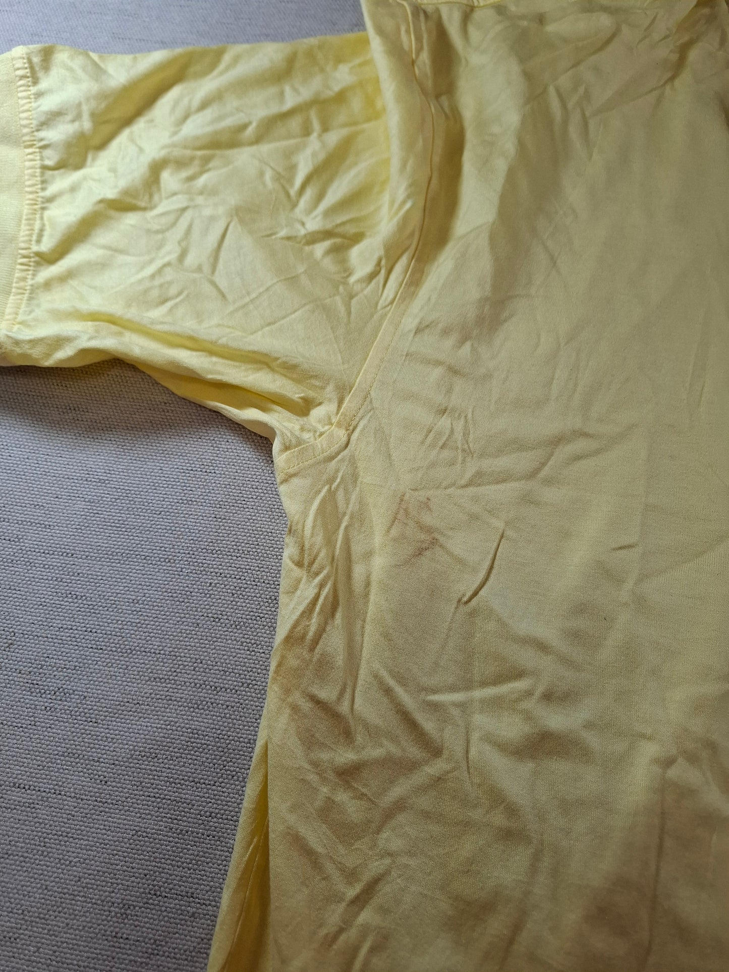 001309 Tommy Hilfiger Polo shirt size L Yellow