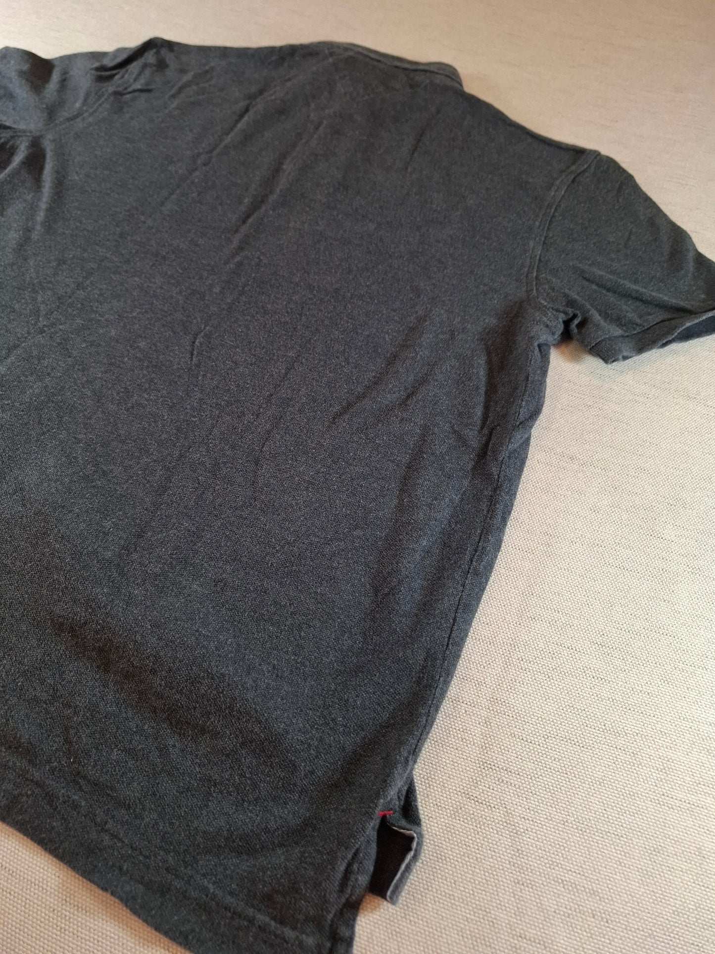 001312 Tommy Hilfiger Polo shirt size S Anthracite