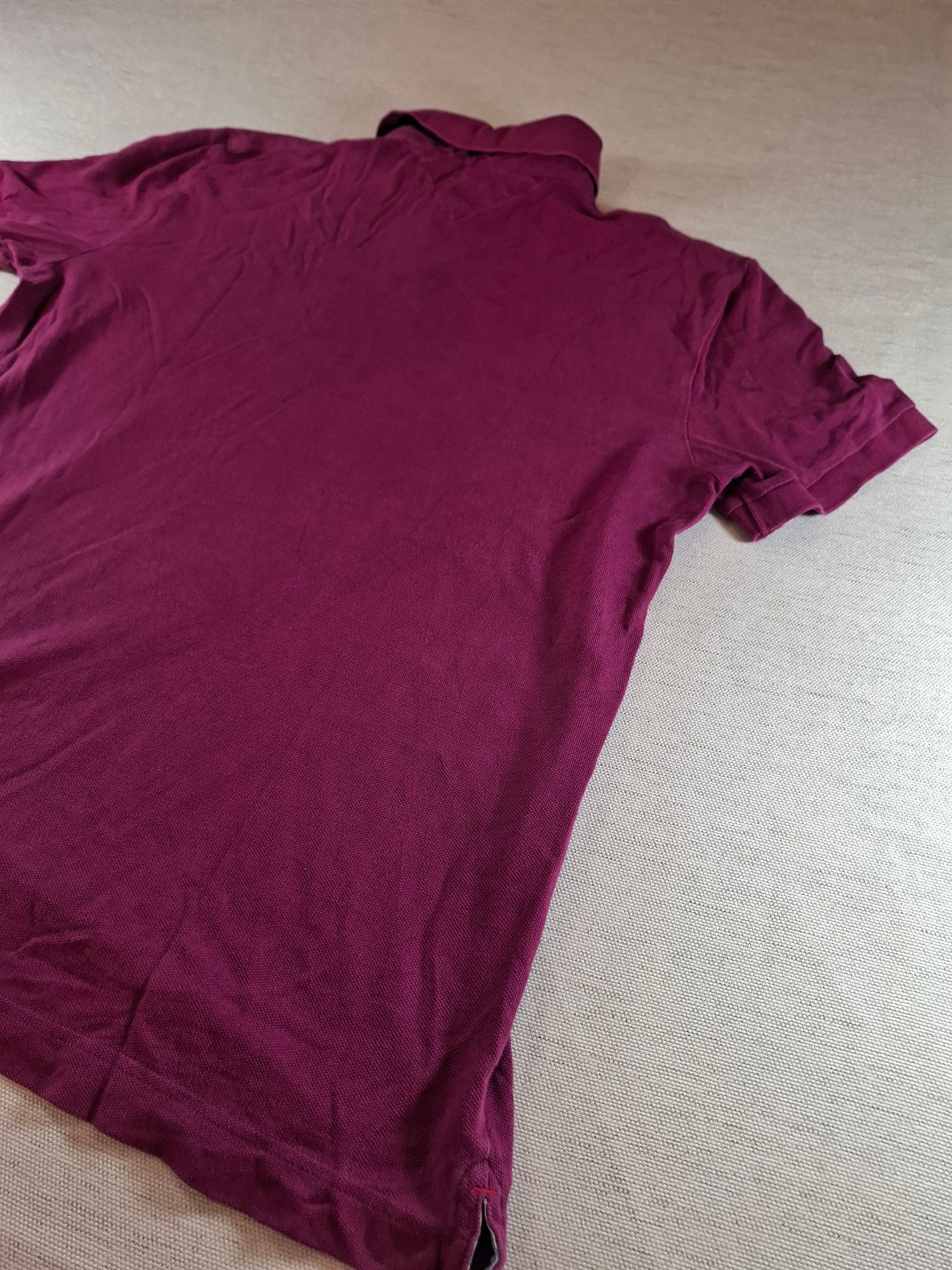 001314 Tommy Hilfiger Polo shirt size L Purple