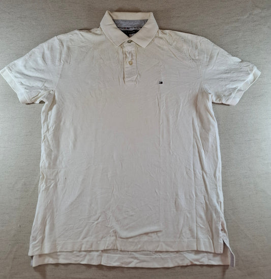 001315 Tommy Hilfiger Polo shirt size L White