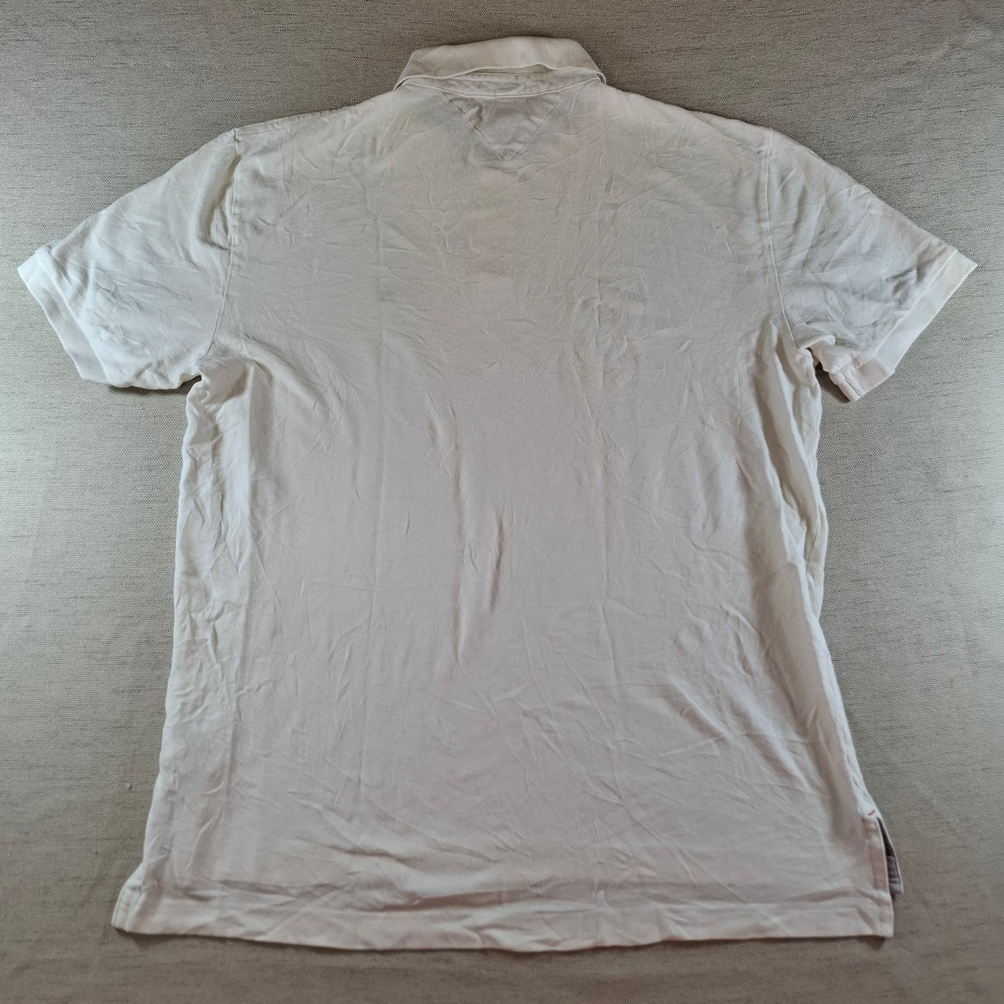 001315 Tommy Hilfiger Polo shirt size L White