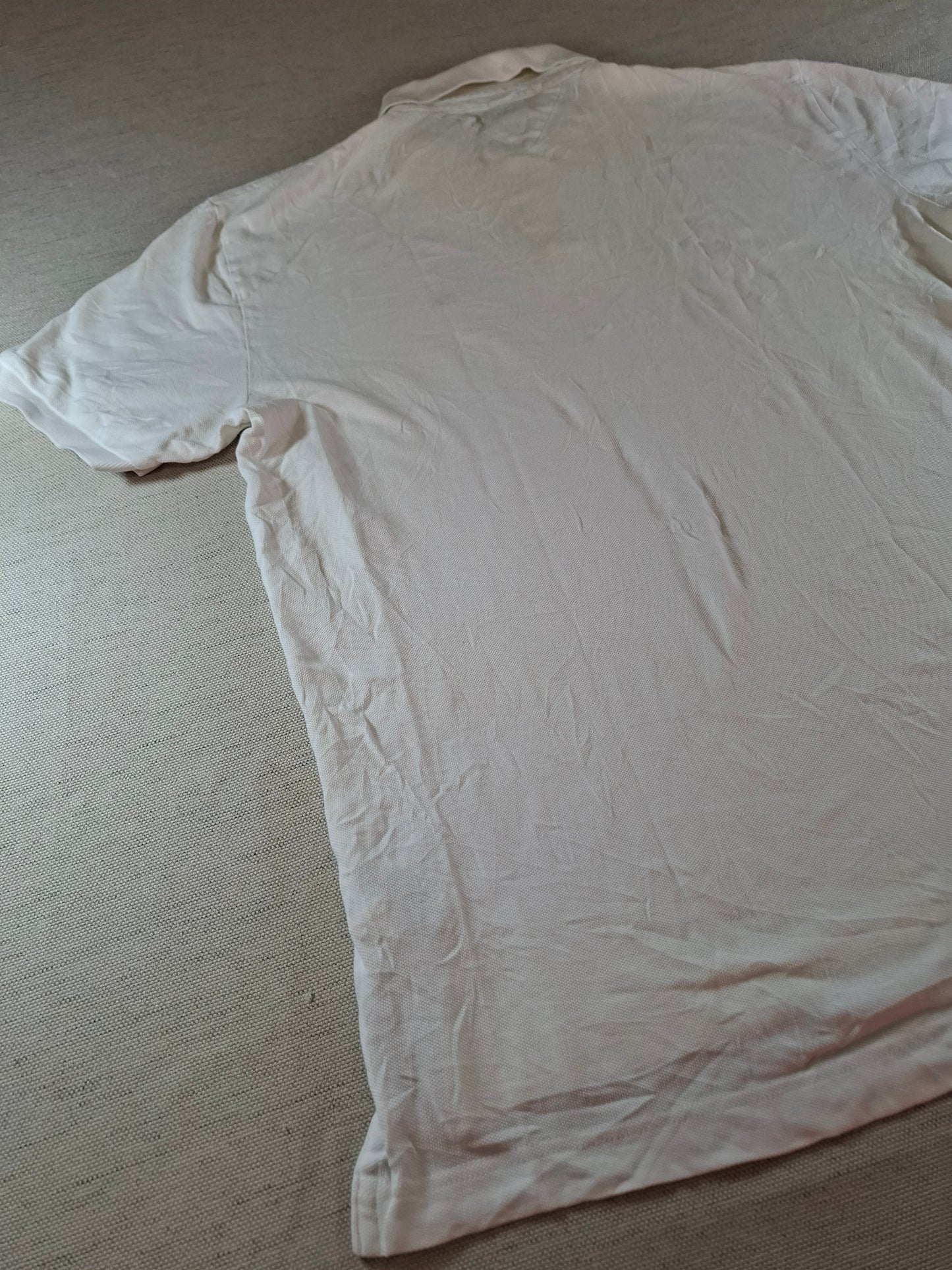 001315 Tommy Hilfiger Polo shirt size L White