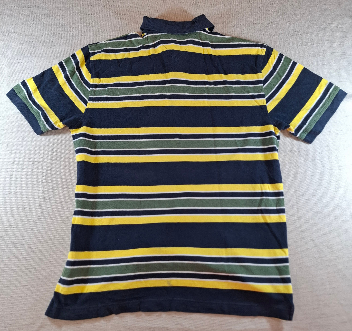001320 Tommy Hilfiger Polo shirt size XL Navy/ Multicolor