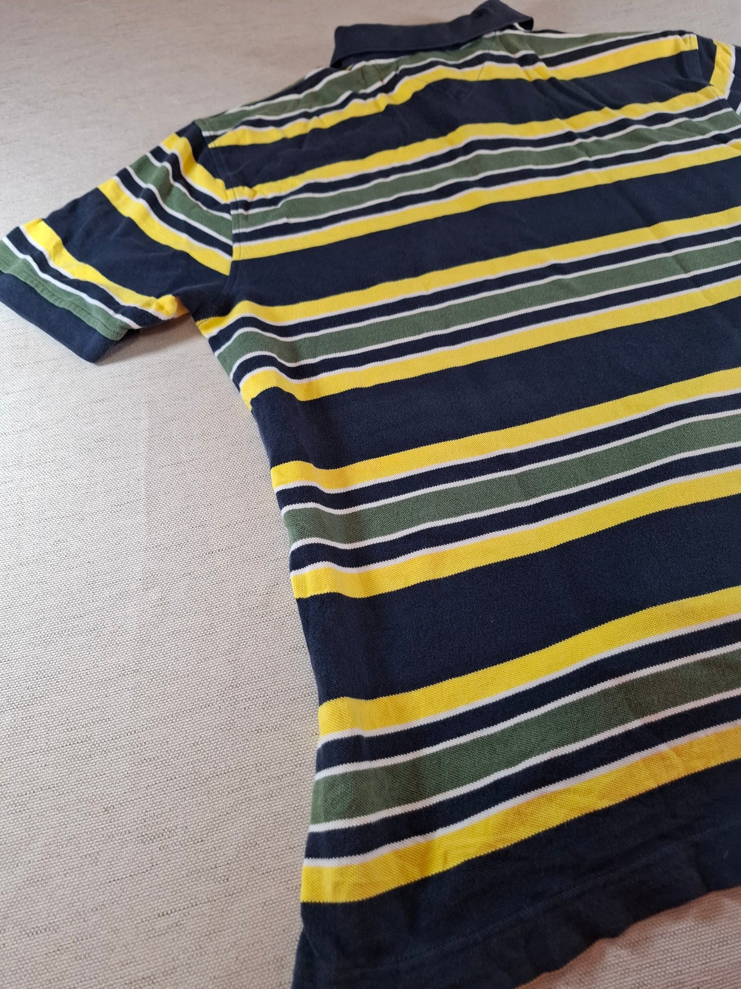 001320 Tommy Hilfiger Polo shirt size XL Navy/ Multicolor