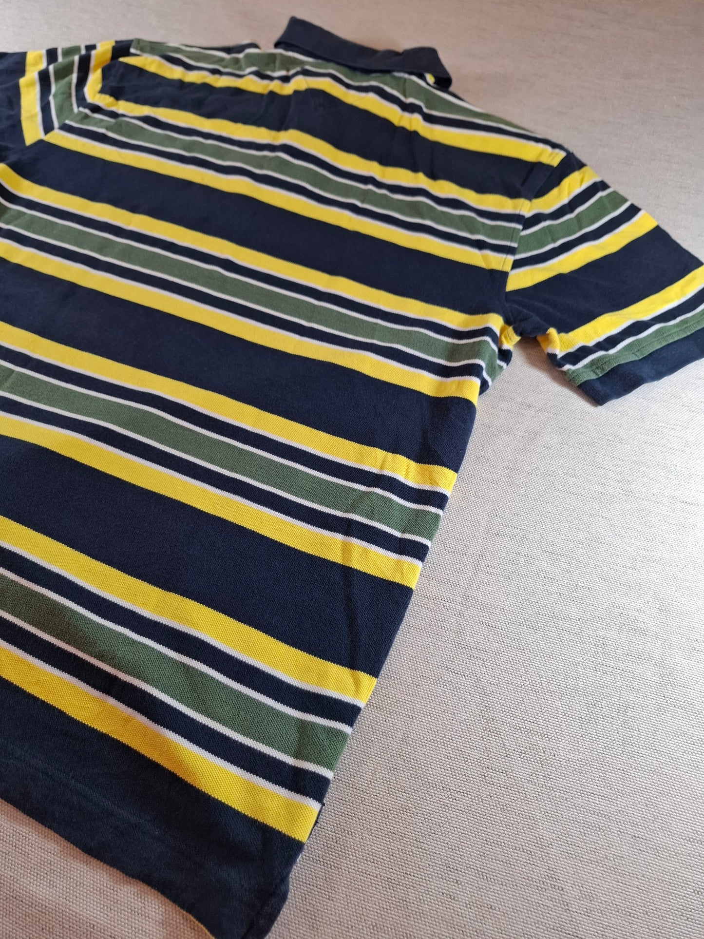 001320 Tommy Hilfiger Polo shirt size XL Navy/ Multicolor