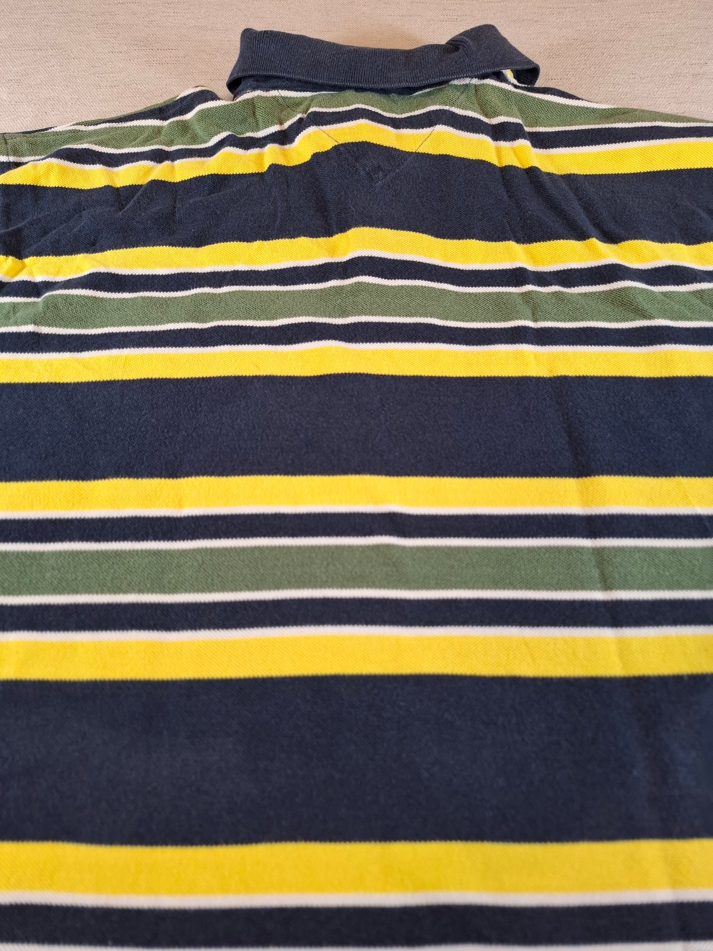 001320 Tommy Hilfiger Polo shirt size XL Navy/ Multicolor