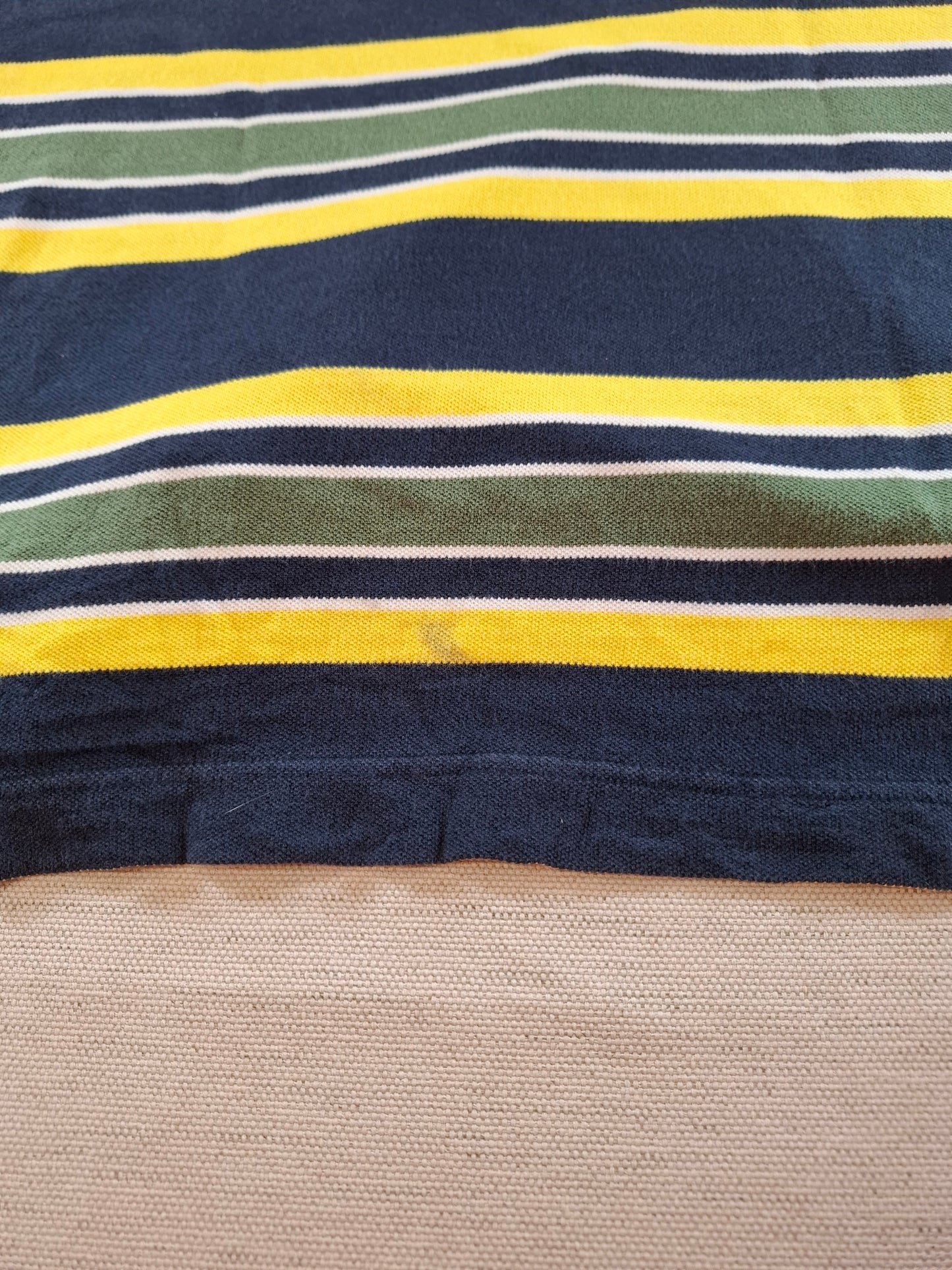 001320 Tommy Hilfiger Polo shirt size XL Navy/ Multicolor