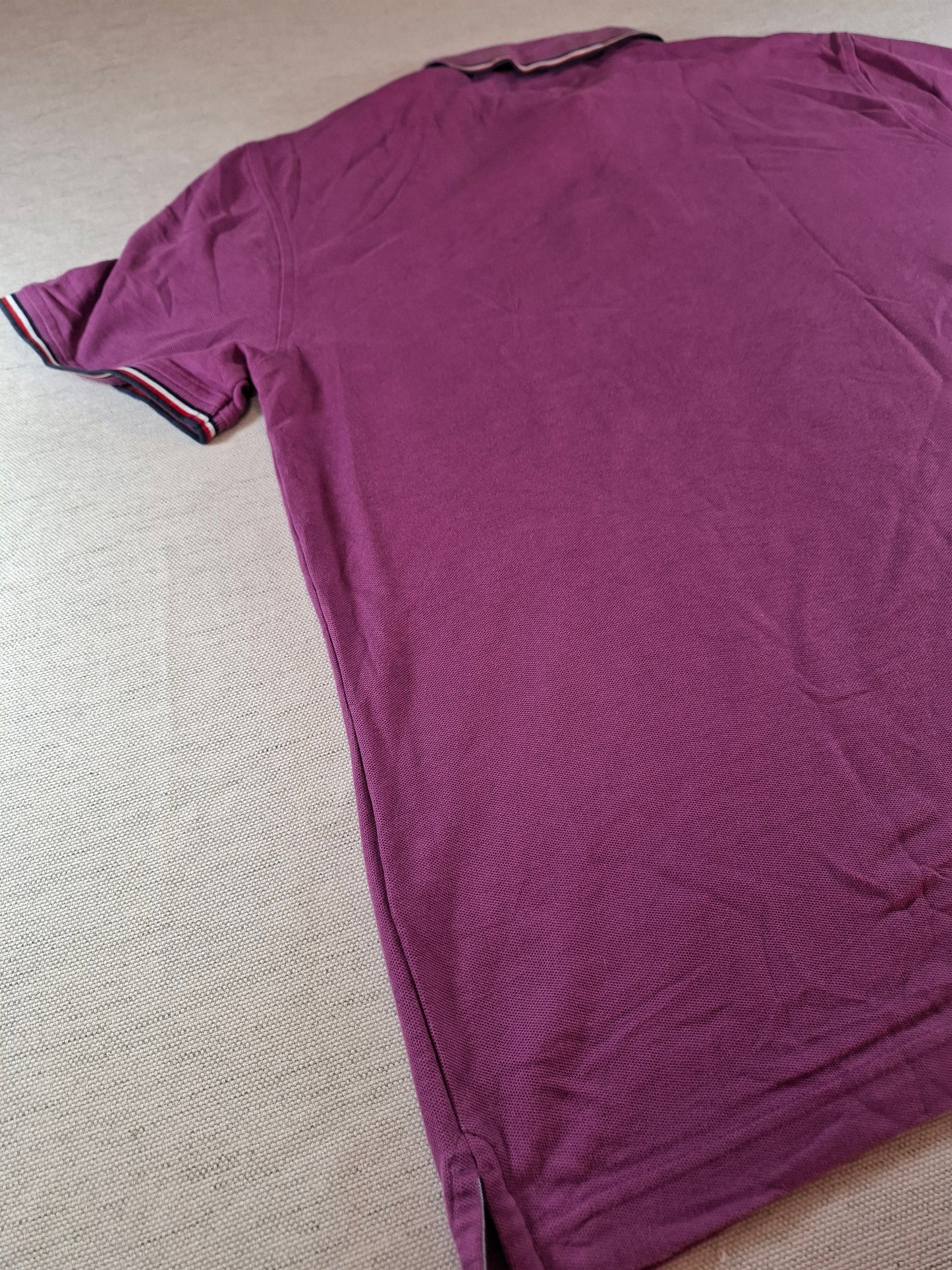 001322 Tommy Hilfiger Polo shirt size XL Purple