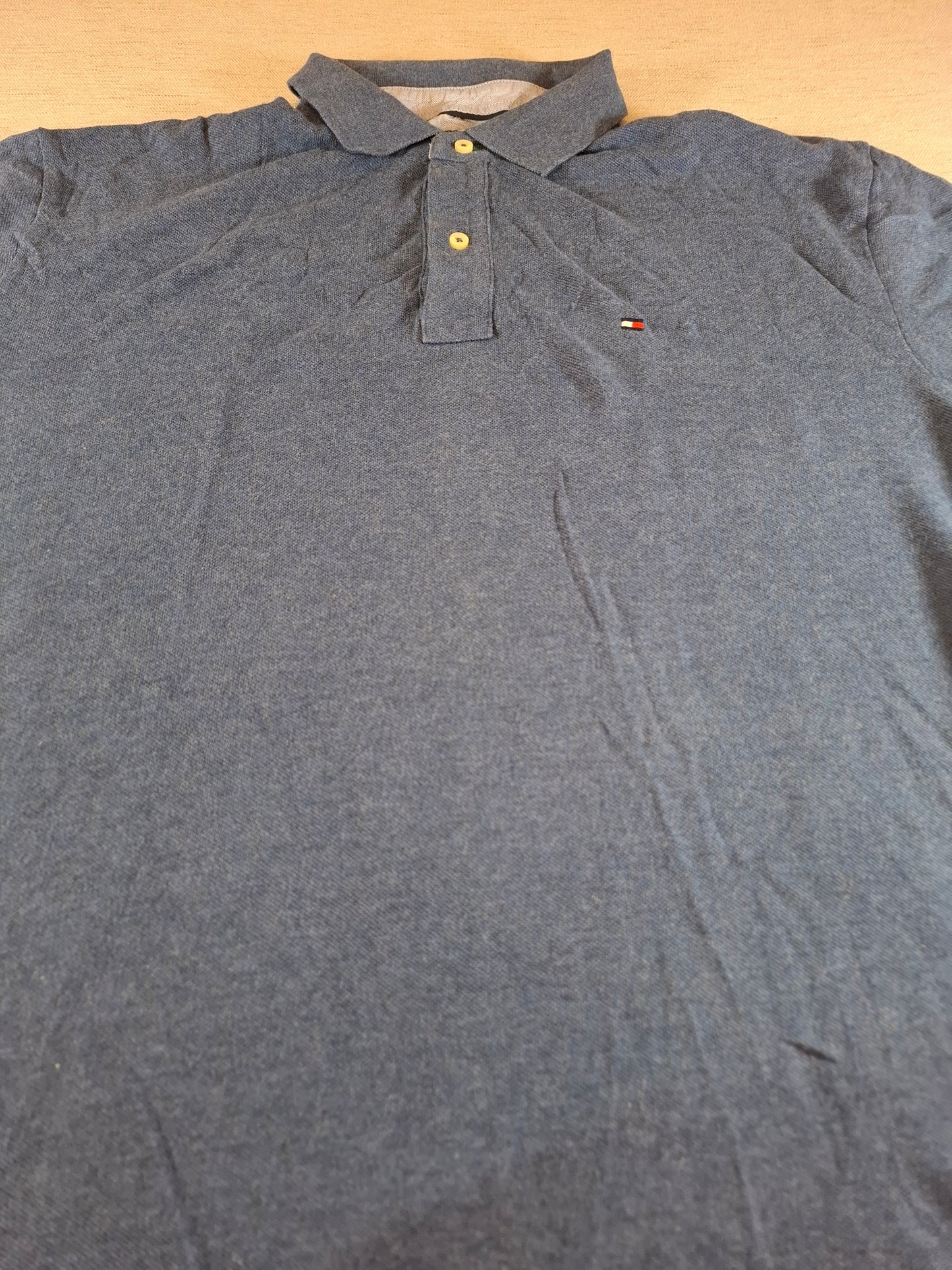 001323 Tommy Hilfiger Polo shirt size L Blue