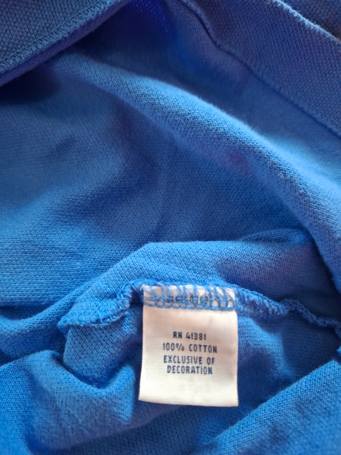 001325 Polo Ralph Lauren Polo shirt size XL Blue