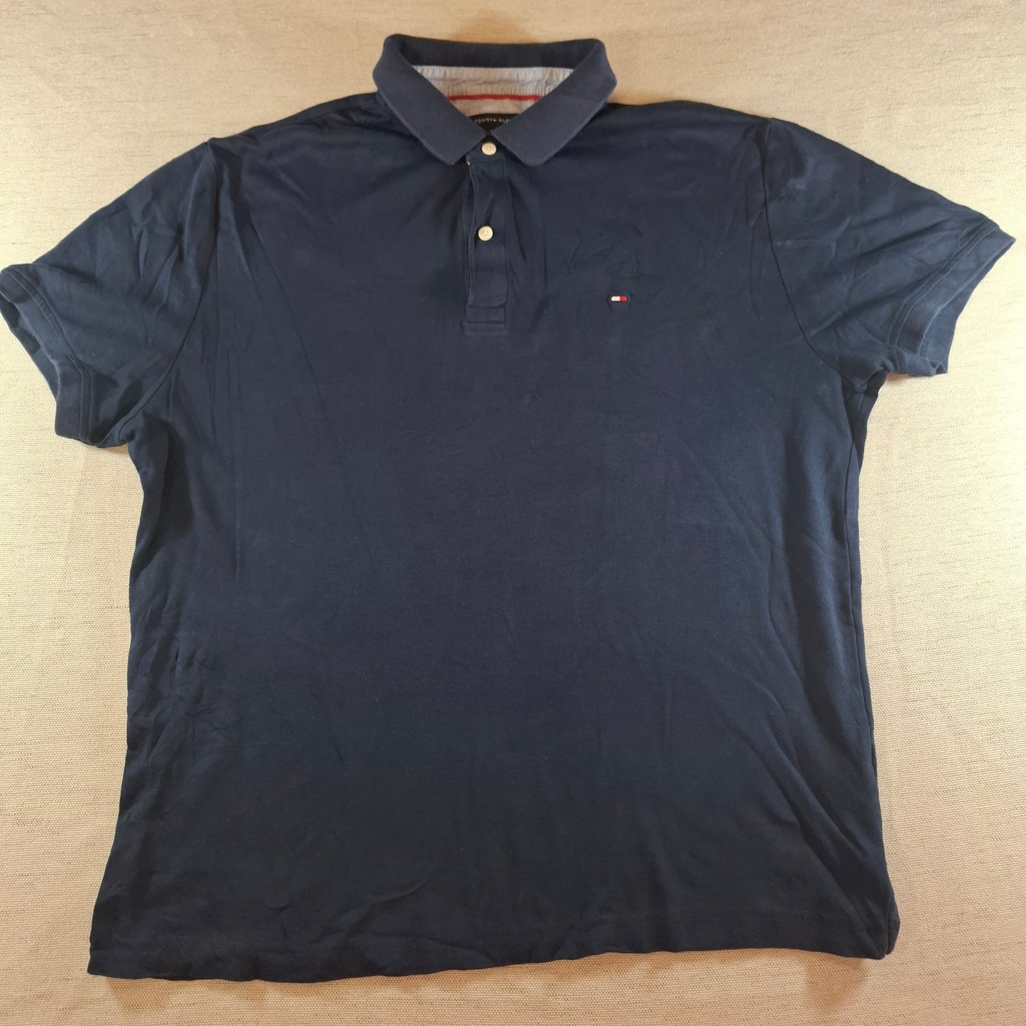 001326 Tommy Hilfiger Polo shirt size L Navy