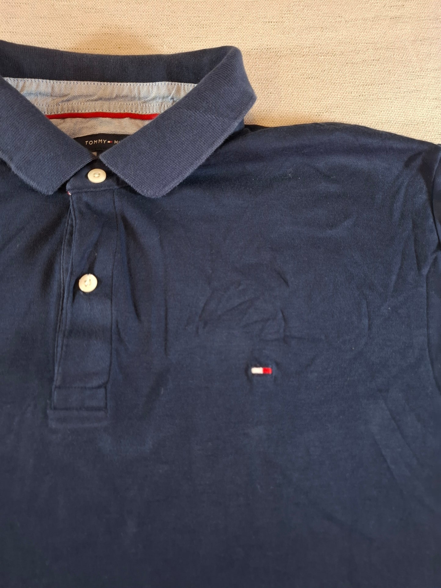 001326 Tommy Hilfiger Polo shirt size L Navy