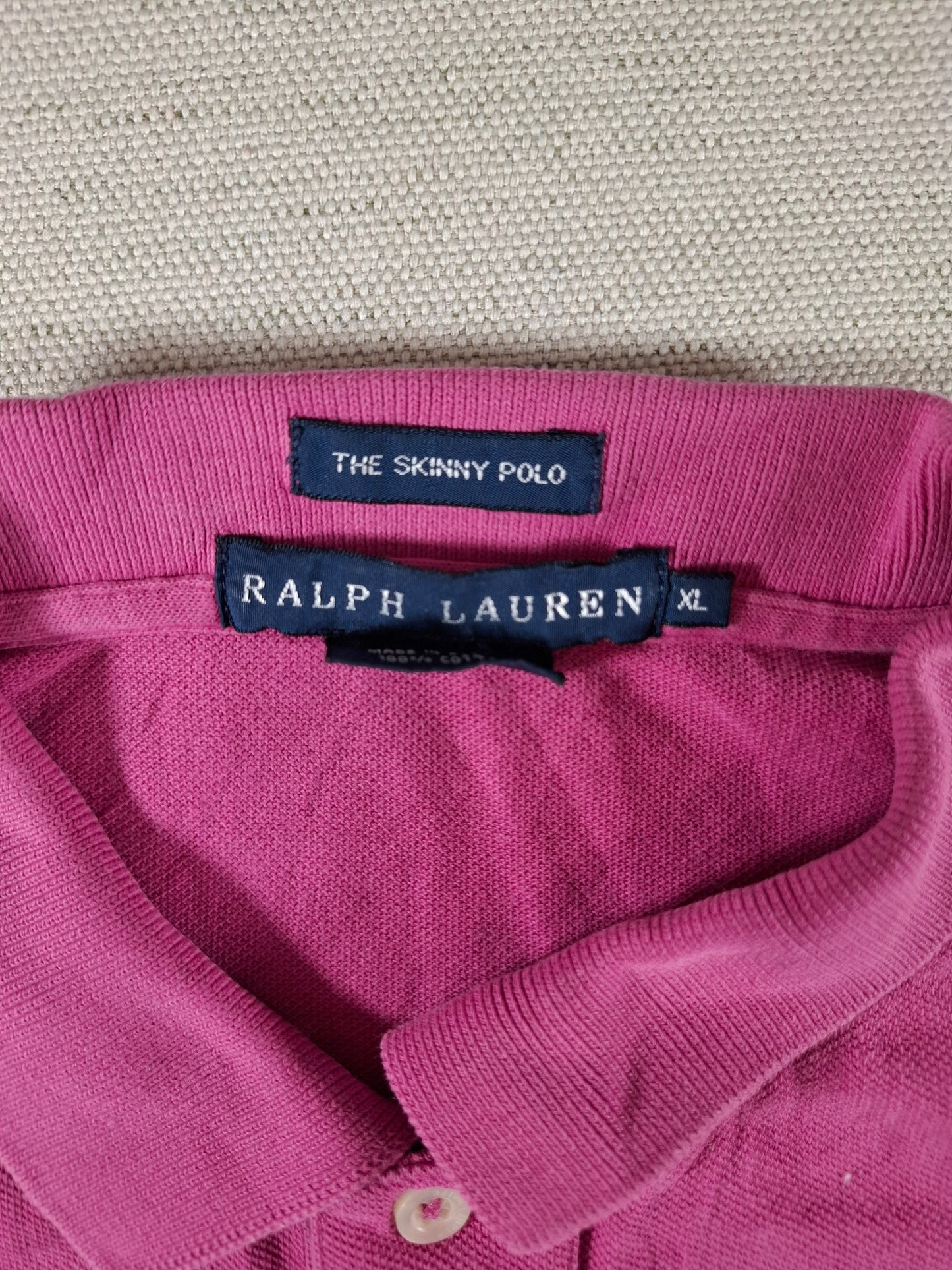001329 Polo Ralph Lauren Polo shirt size XL Pink