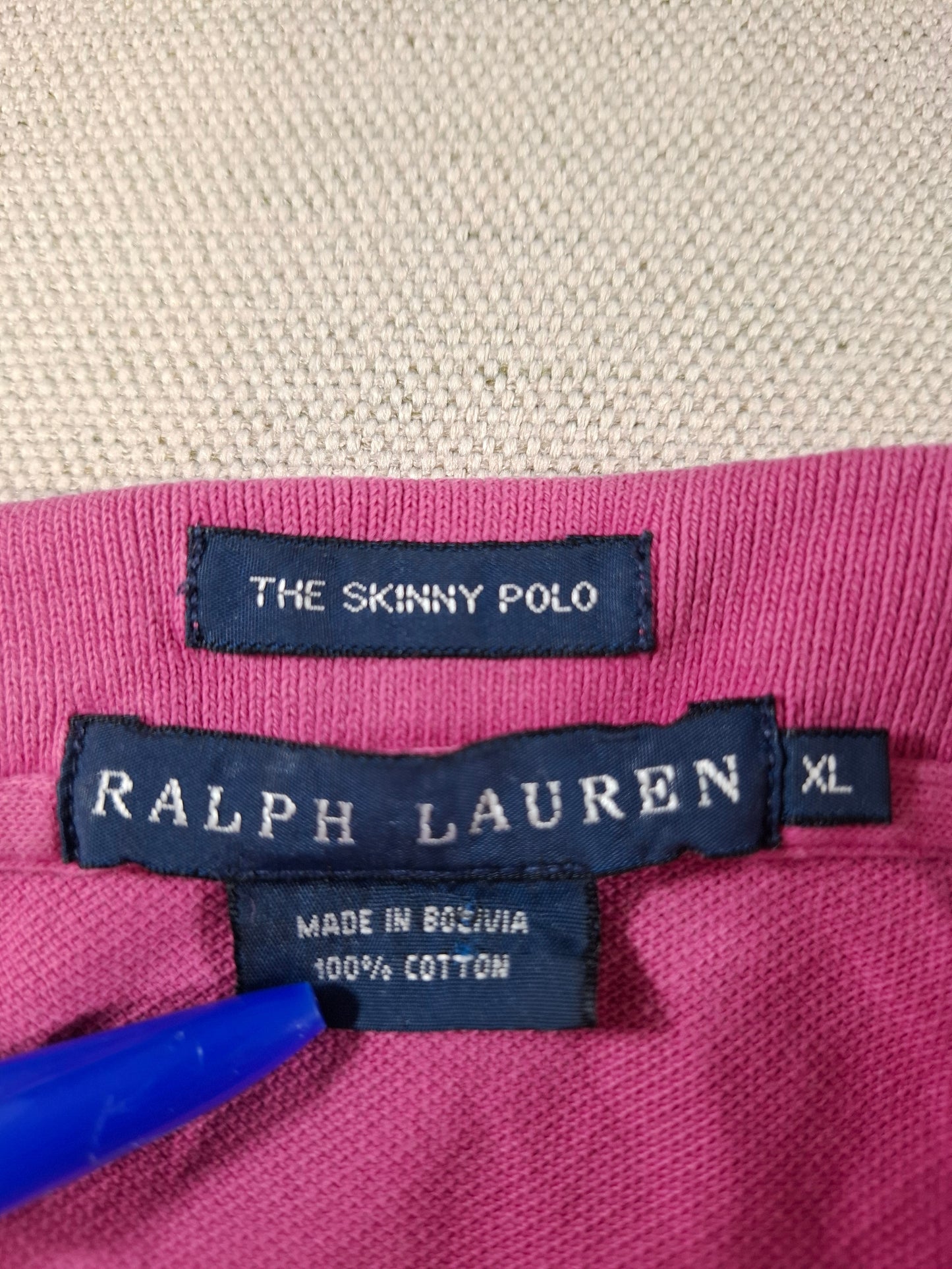 001329 Polo Ralph Lauren Polo shirt size XL Pink