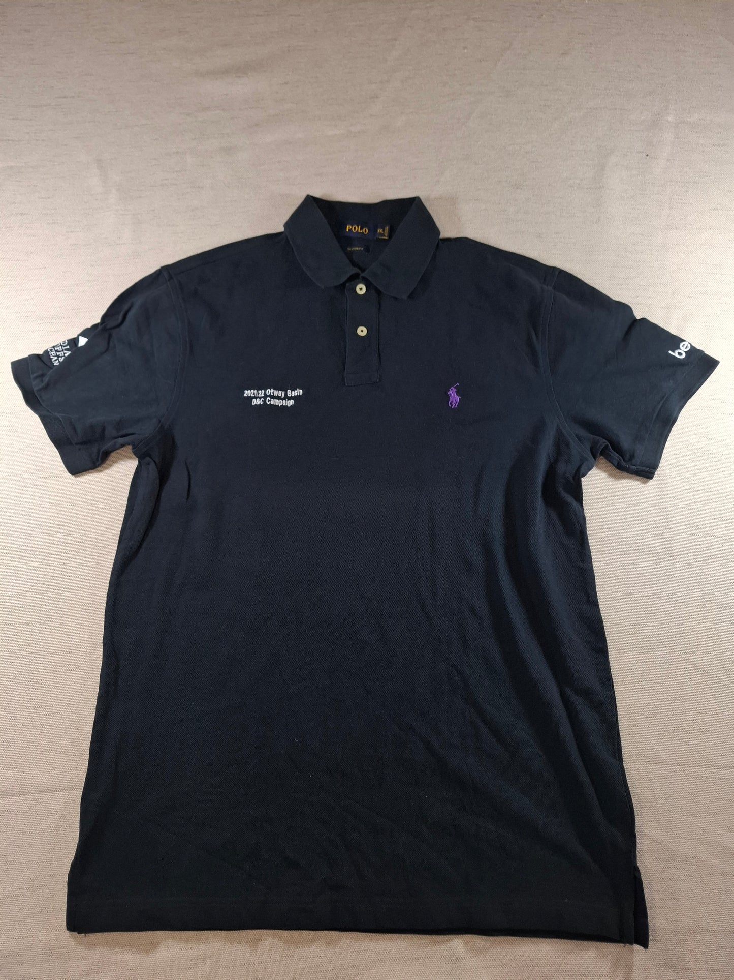 001330 Polo Ralph Lauren Polo shirt size XXL Black