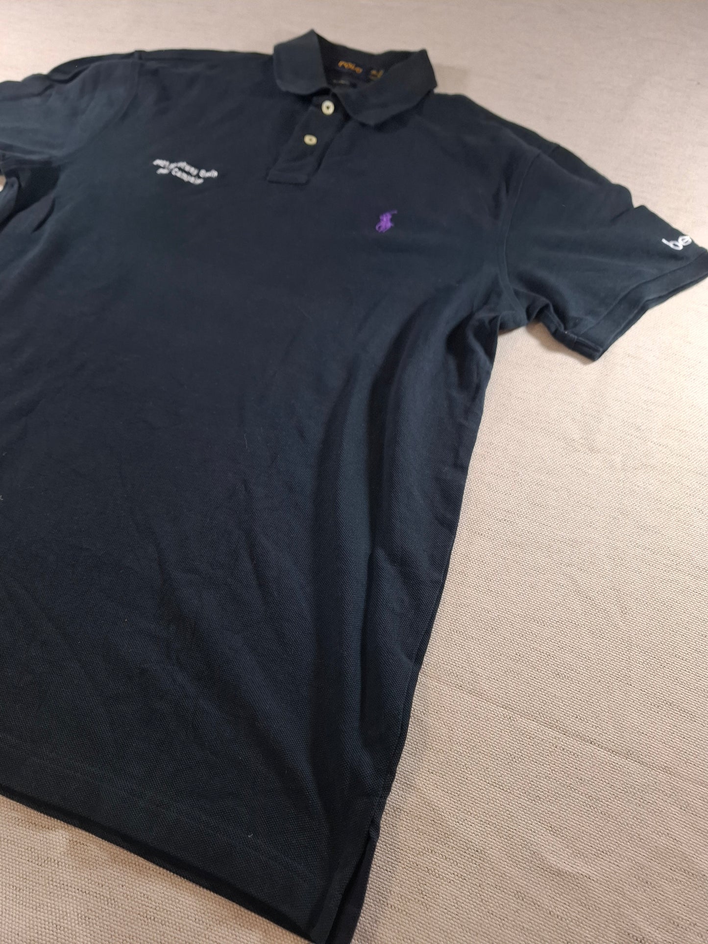 001330 Polo Ralph Lauren Polo shirt size XXL Black