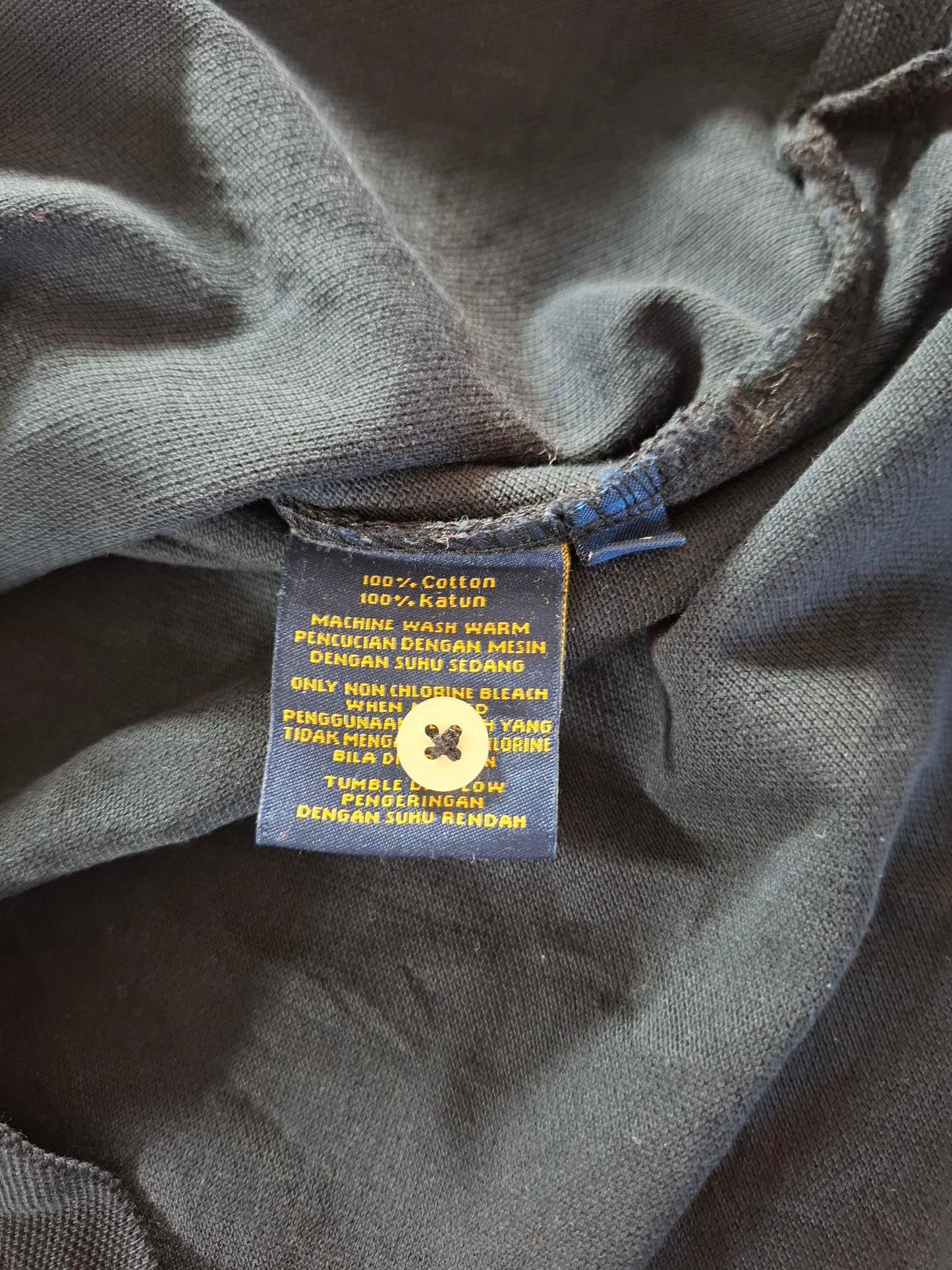 001330 Polo Ralph Lauren Polo shirt size XXL Black