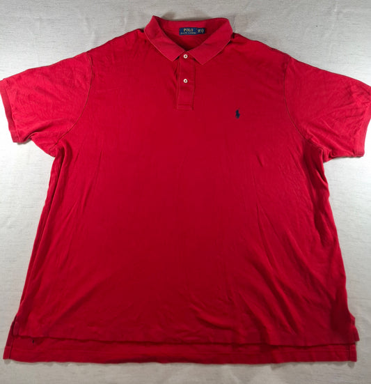 001332 Polo Ralph Lauren Polo shirt size 4XL Red