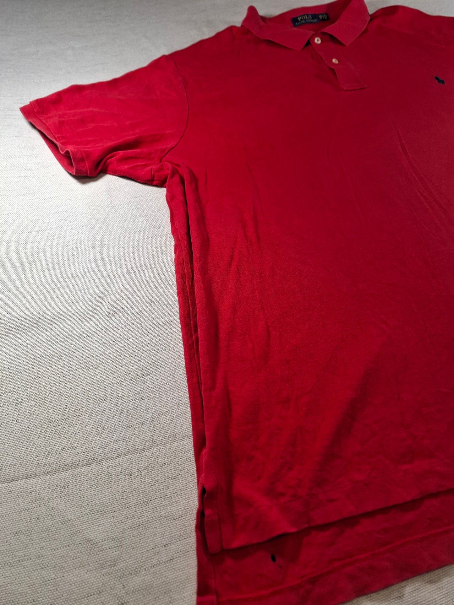 001332 Polo Ralph Lauren Polo shirt size 4XL Red