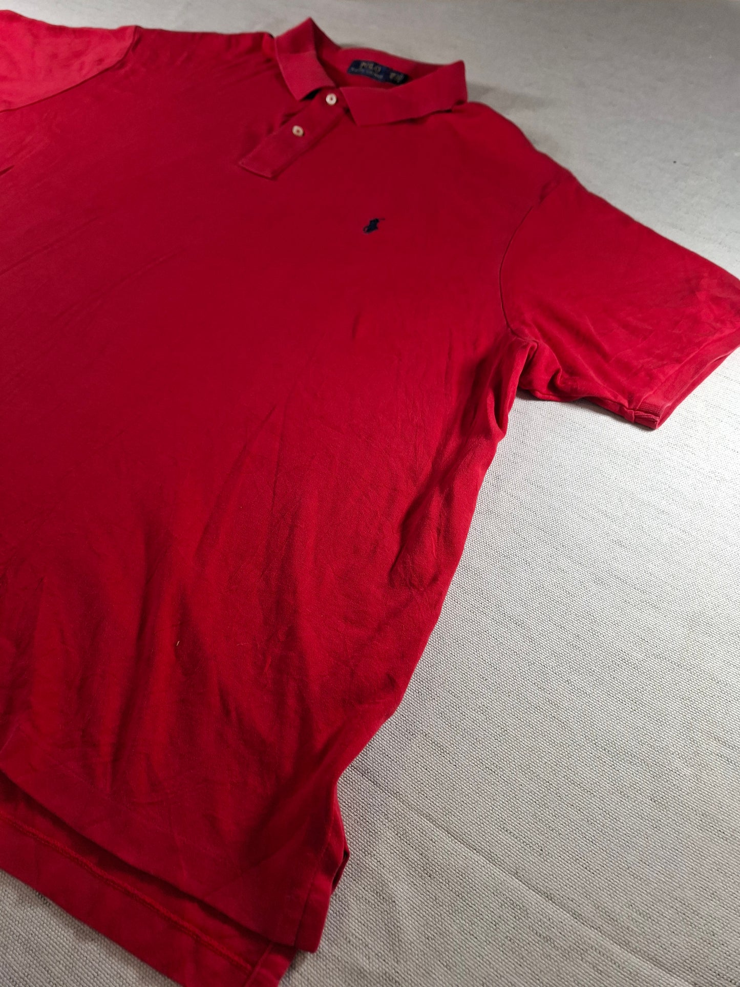 001332 Polo Ralph Lauren Polo shirt size 4XL Red