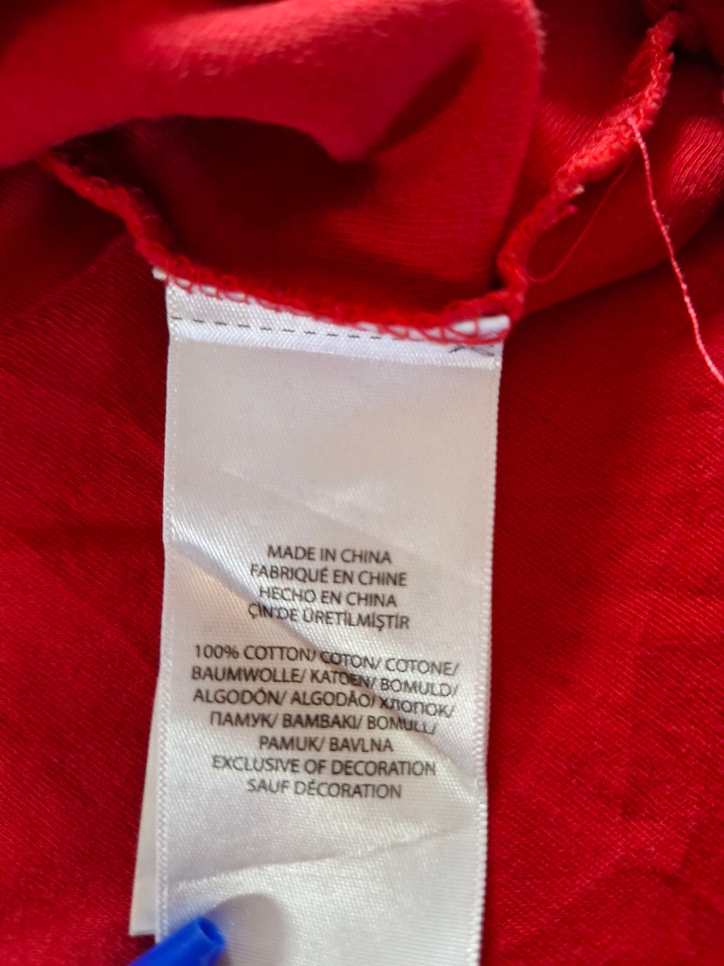 001332 Polo Ralph Lauren Polo shirt size 4XL Red