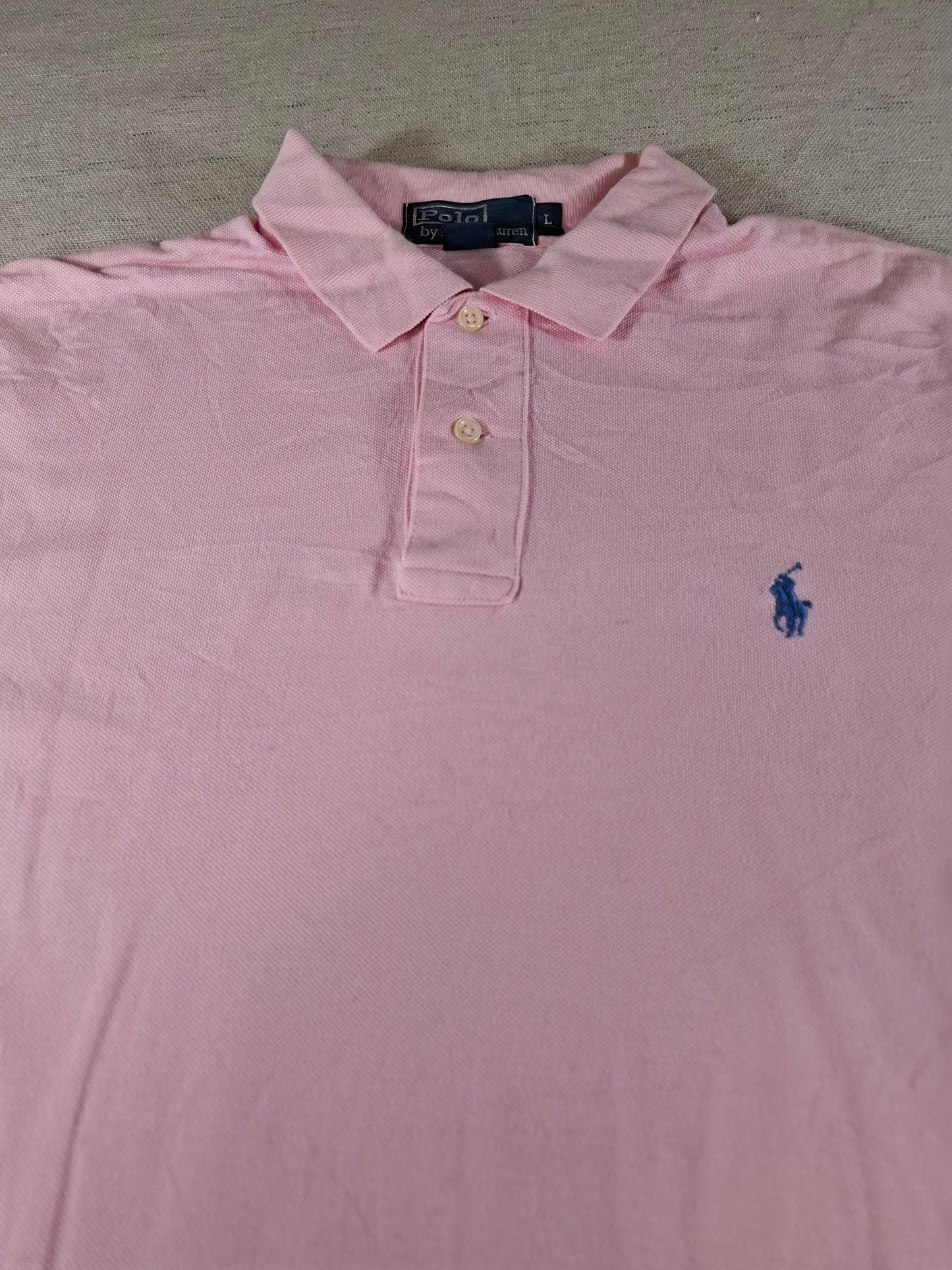 001333 Polo Ralph Lauren Polo shirt size L Pink