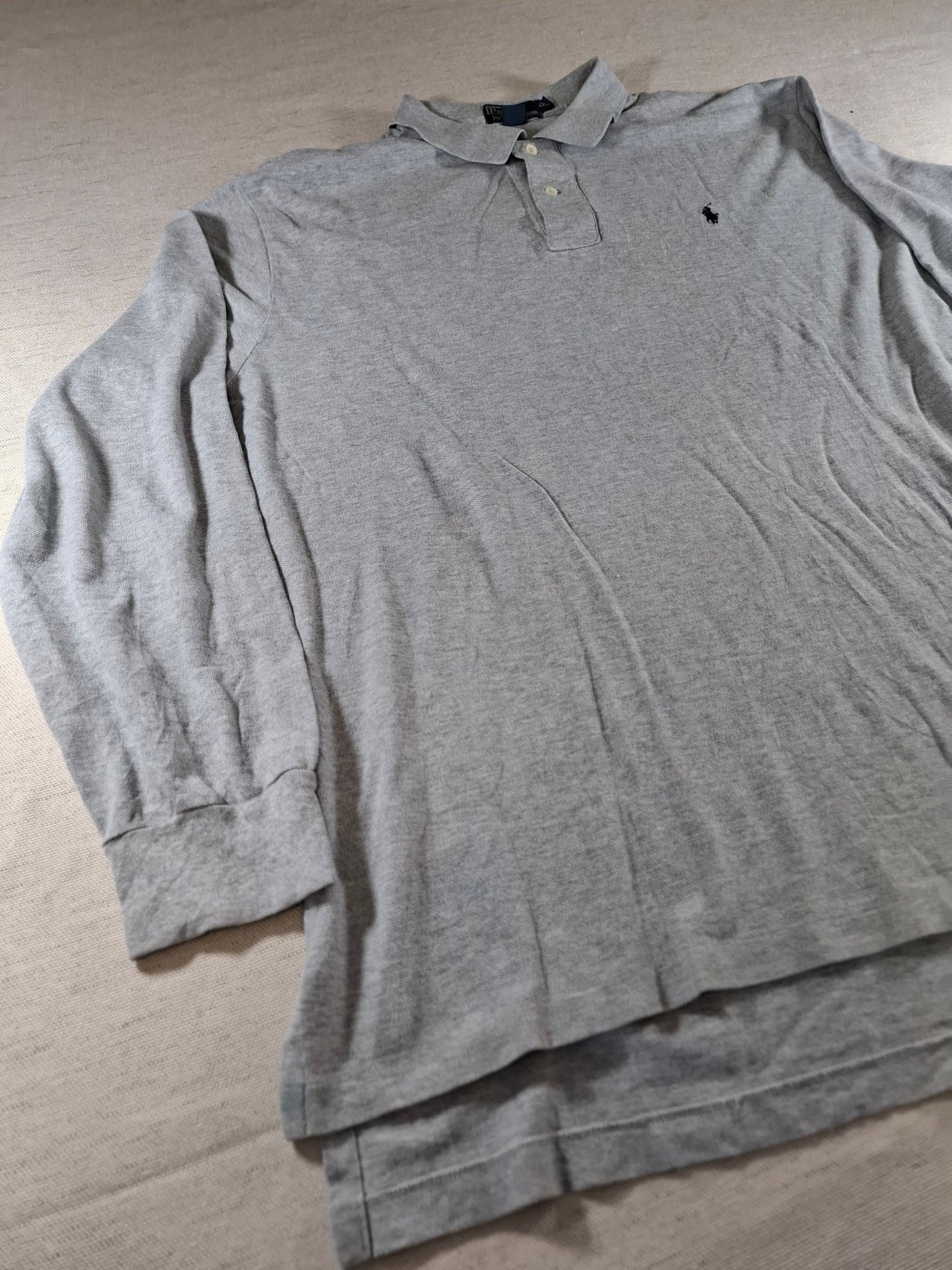 001336 Polo Ralph Lauren Polo shirt size XXL Grey