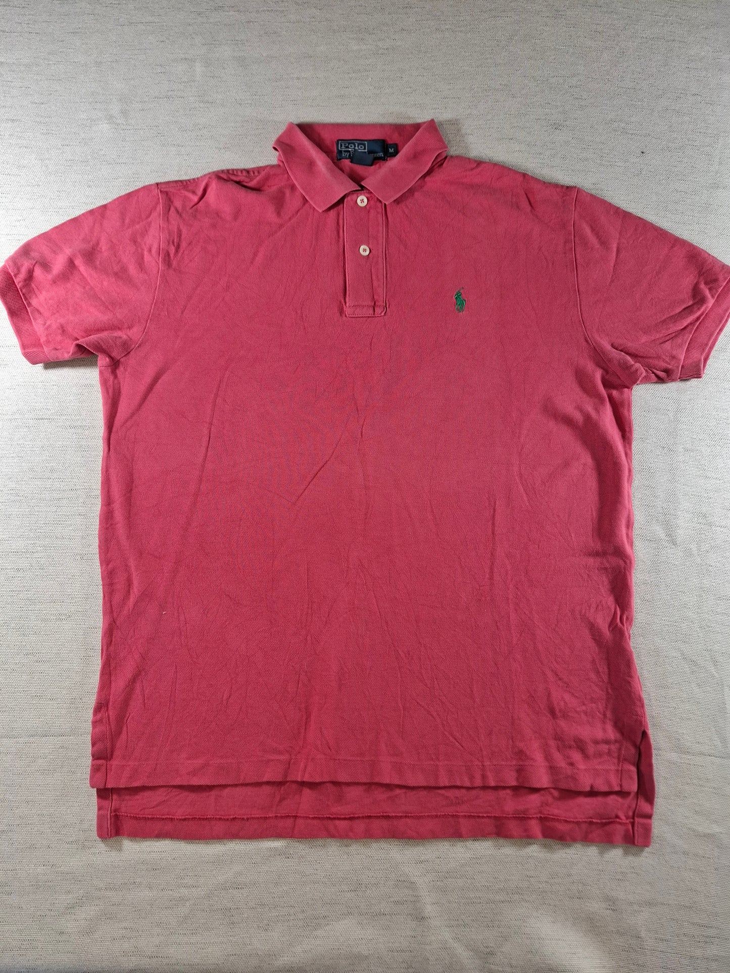 001337 Polo Ralph Lauren Polo shirt size M Pink/ Orange