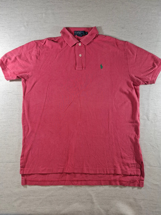 001337 Polo Ralph Lauren Polo shirt size M Pink/ Orange
