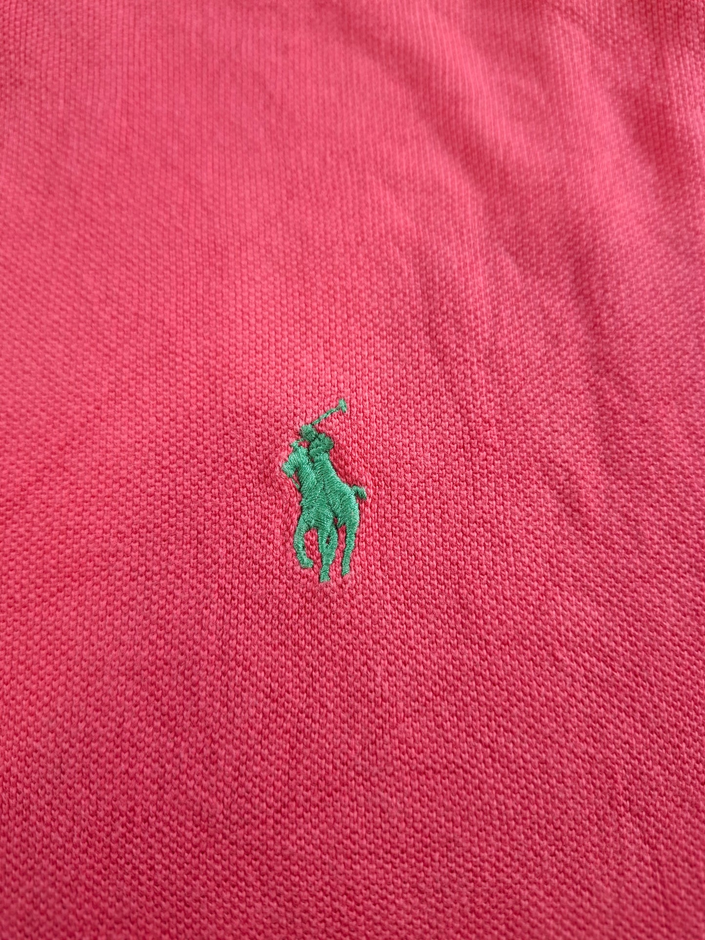 001337 Polo Ralph Lauren Polo shirt size M Pink/ Orange