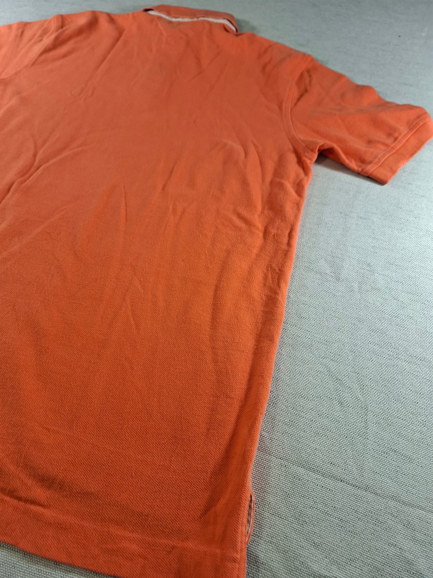 001340 Tommy Hilfiger Polo shirt size M Orange